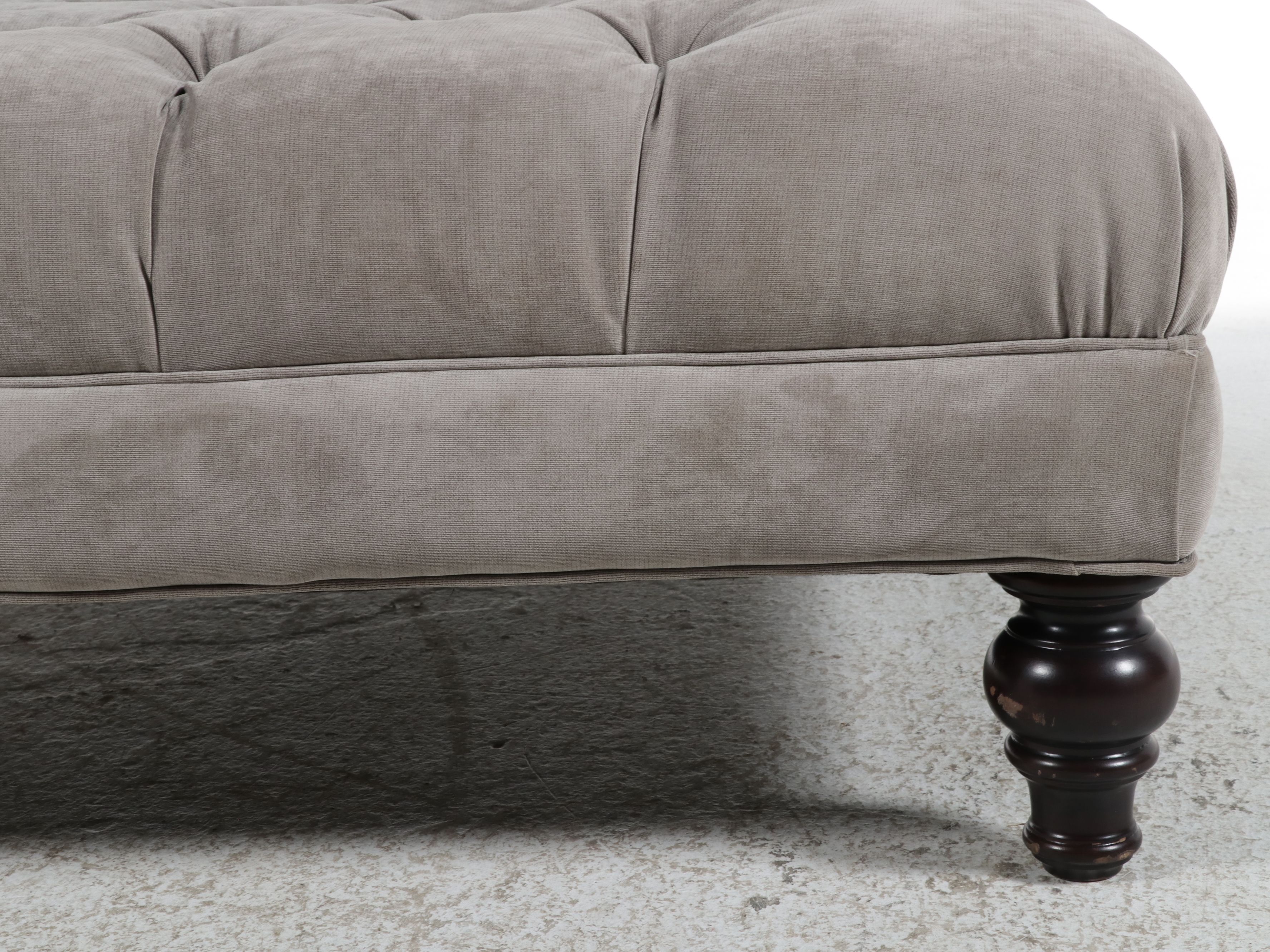 Broyhill Furniture "Brendamour" Tufted Square Ottoman, 2012