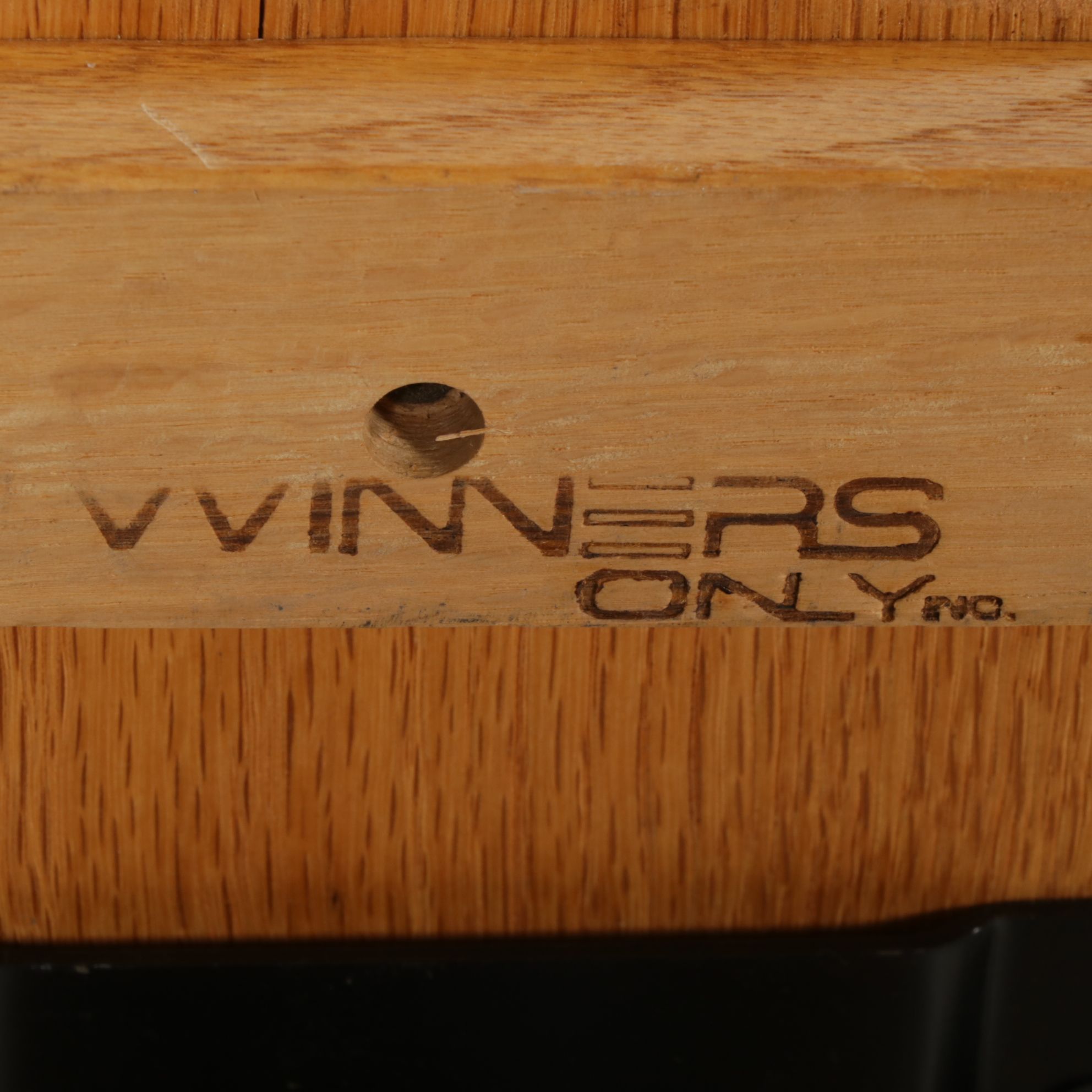 Winner's Only Oak Executive Desk, Office Chair, and File Cabinet, 21st Century