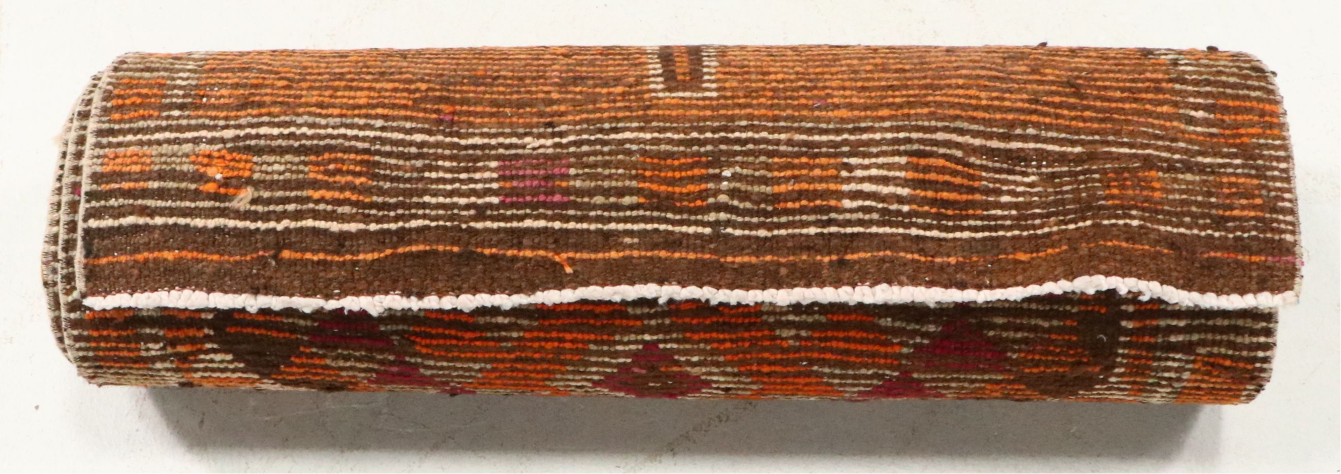 2'7 x 12' Hand-Knotted Turkish Anatolian Carpet Runner