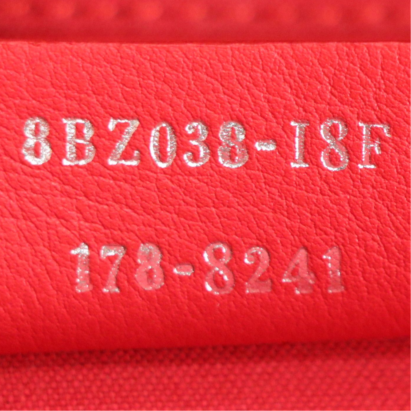 Fendi Mini Dot Com Backpack in Red Quilted Leather