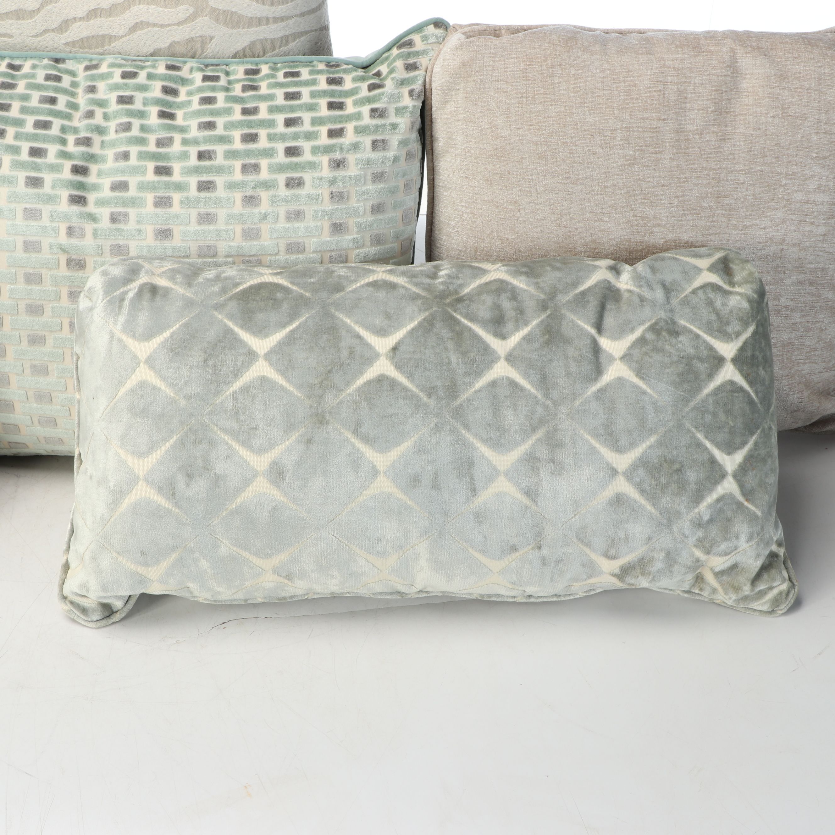 Arhaus Zebra Print Accent Pillow with More Throw Pillows