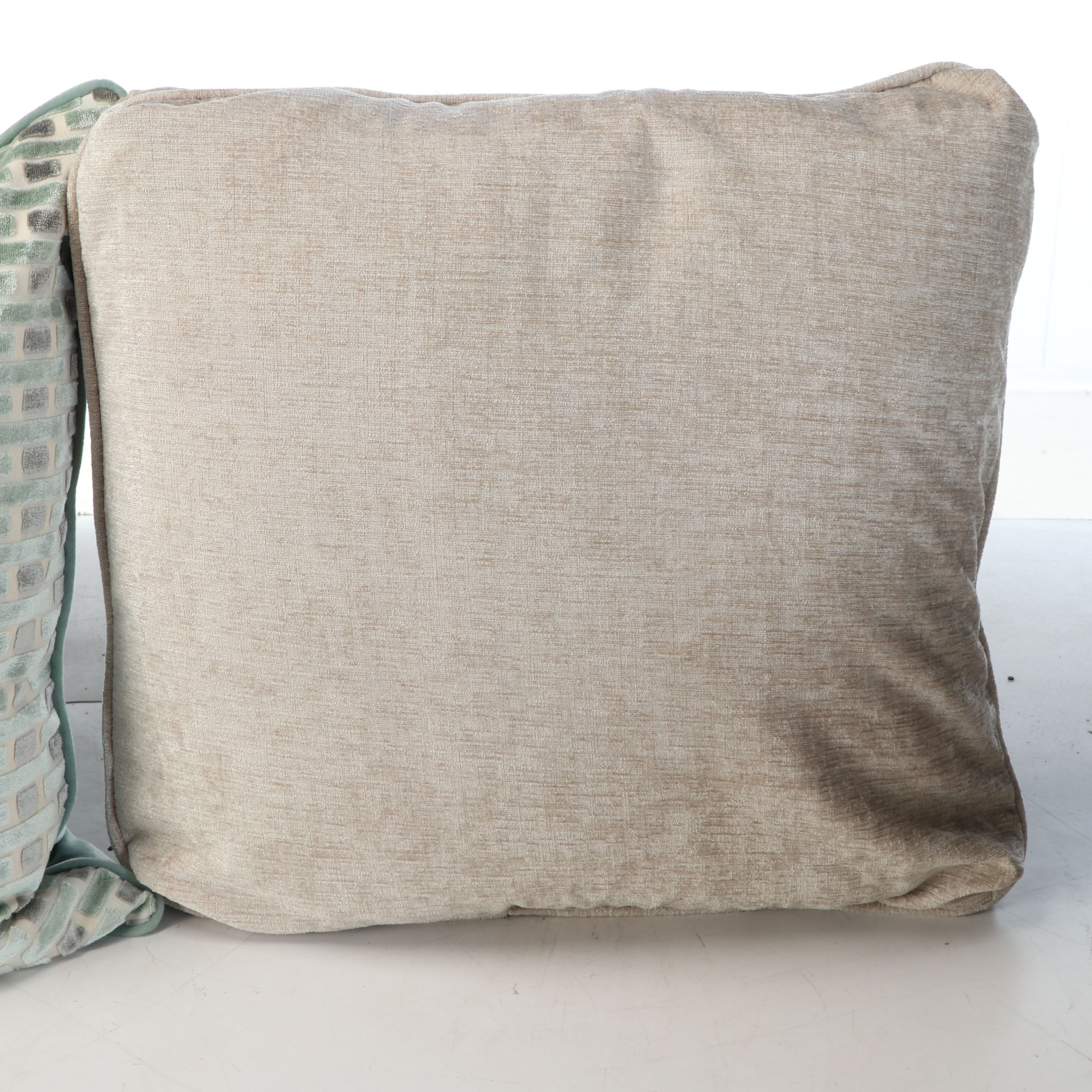 Arhaus Zebra Print Accent Pillow with More Throw Pillows