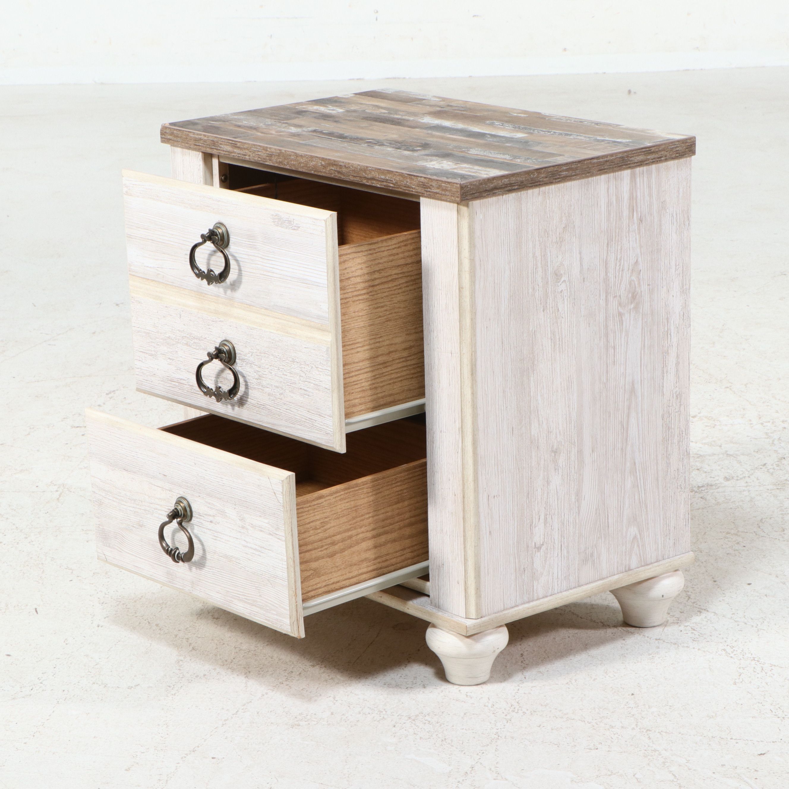 Pair of Ashley Furniture "Willowton" Two-Drawer Nightstands