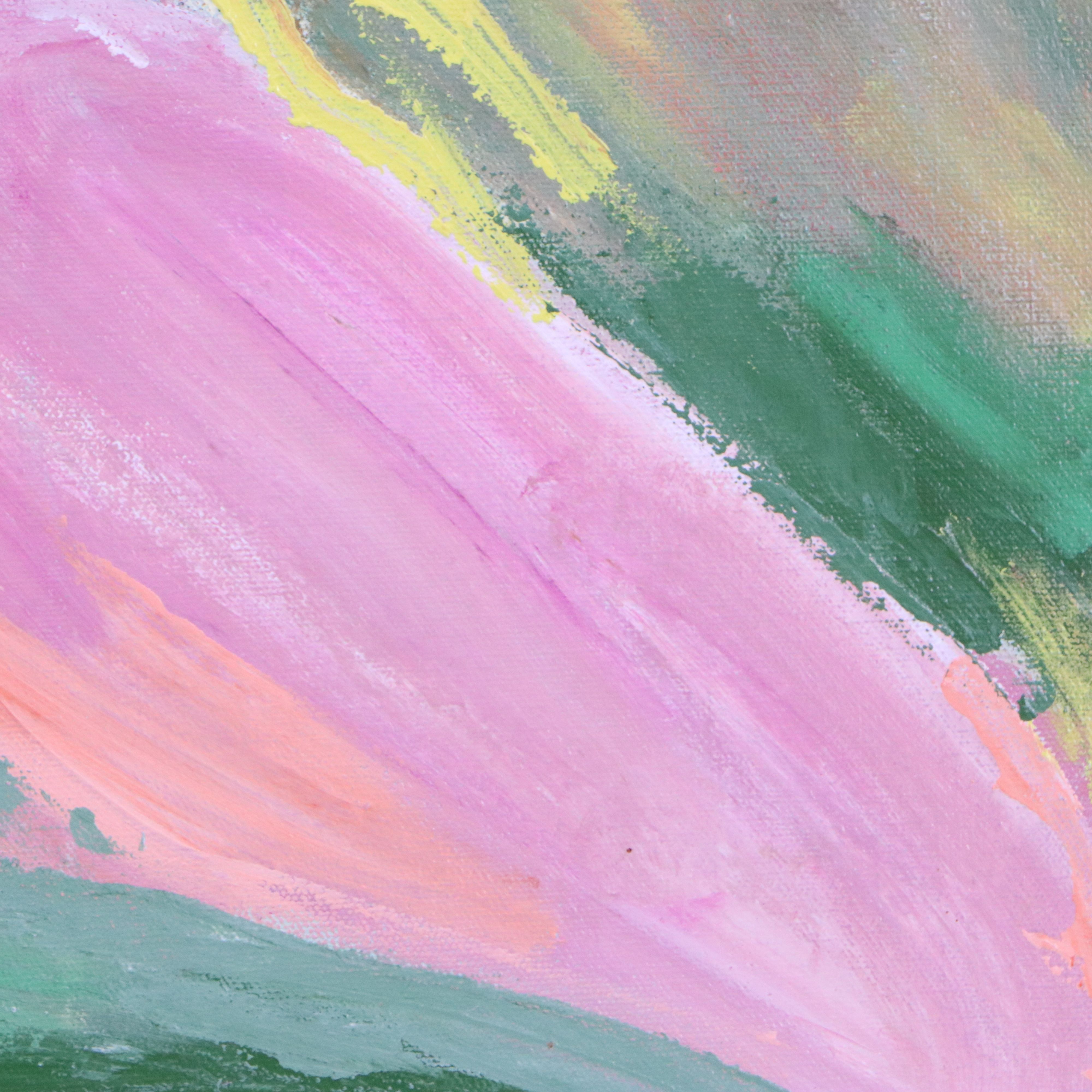 Mary Numrich Acrylic Painting "The Unknown," 1980