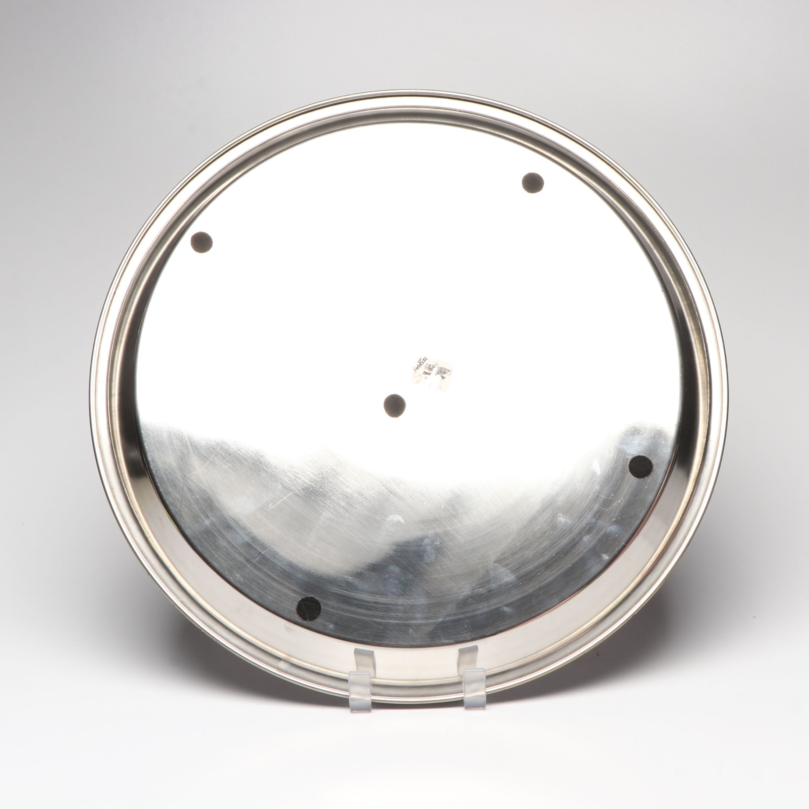 Wheel Thrown Ceramic Vases with Canisters and Hand-Painted Toleware Trays