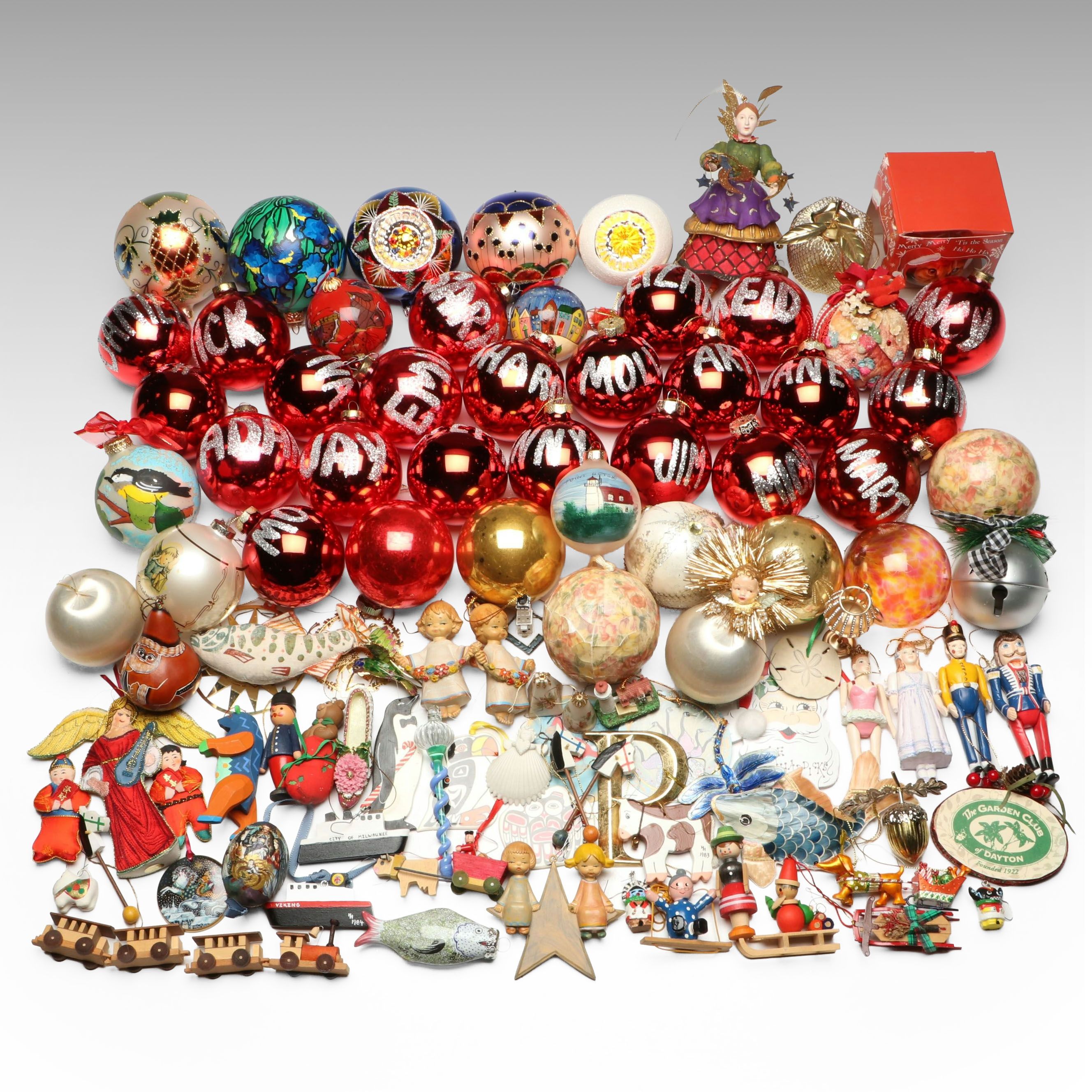 Christopher Radko "Star Fire" with More Custom and Novelty Ornaments