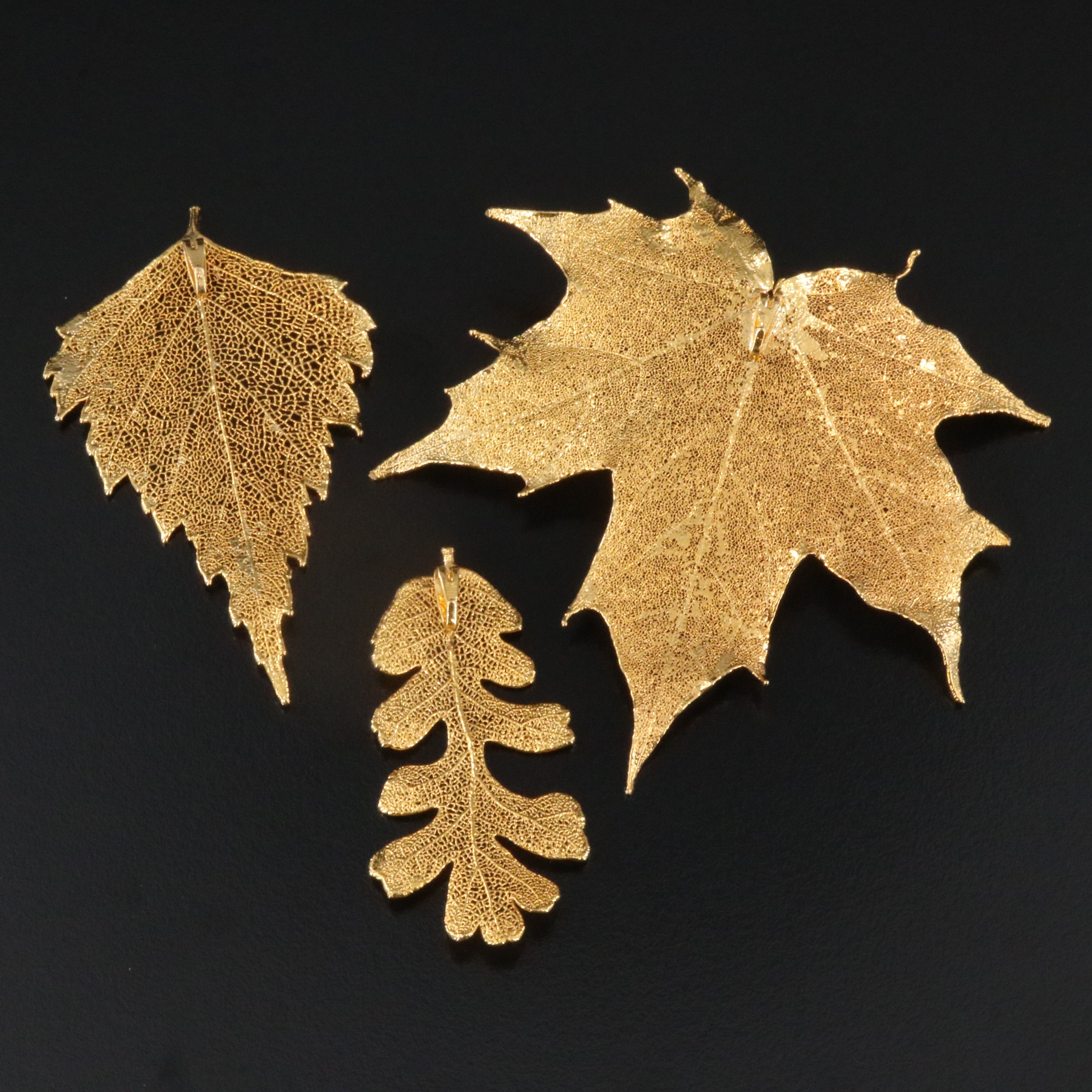 Leaf Pendants