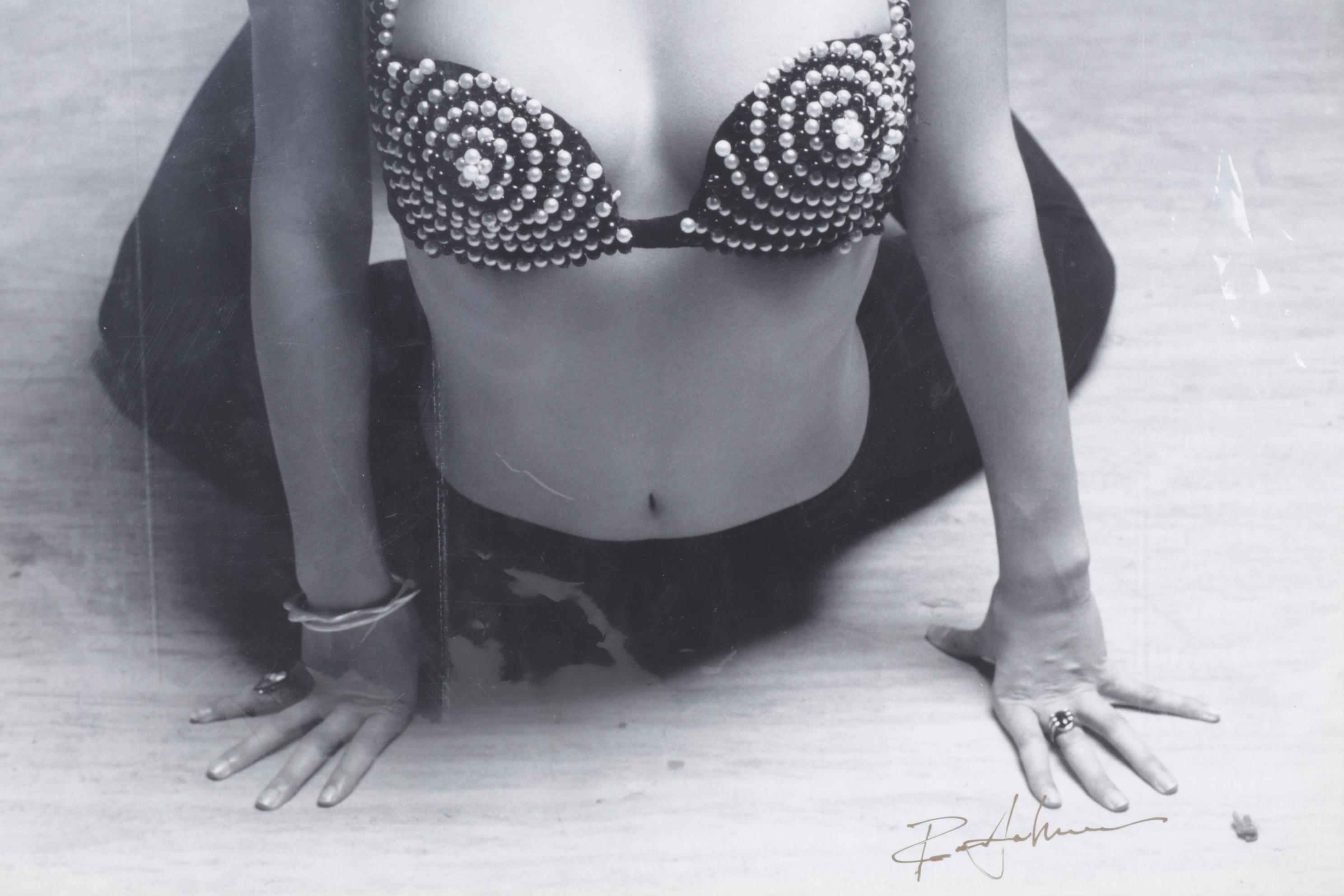 Signed Black & Money Giclée of Dancer