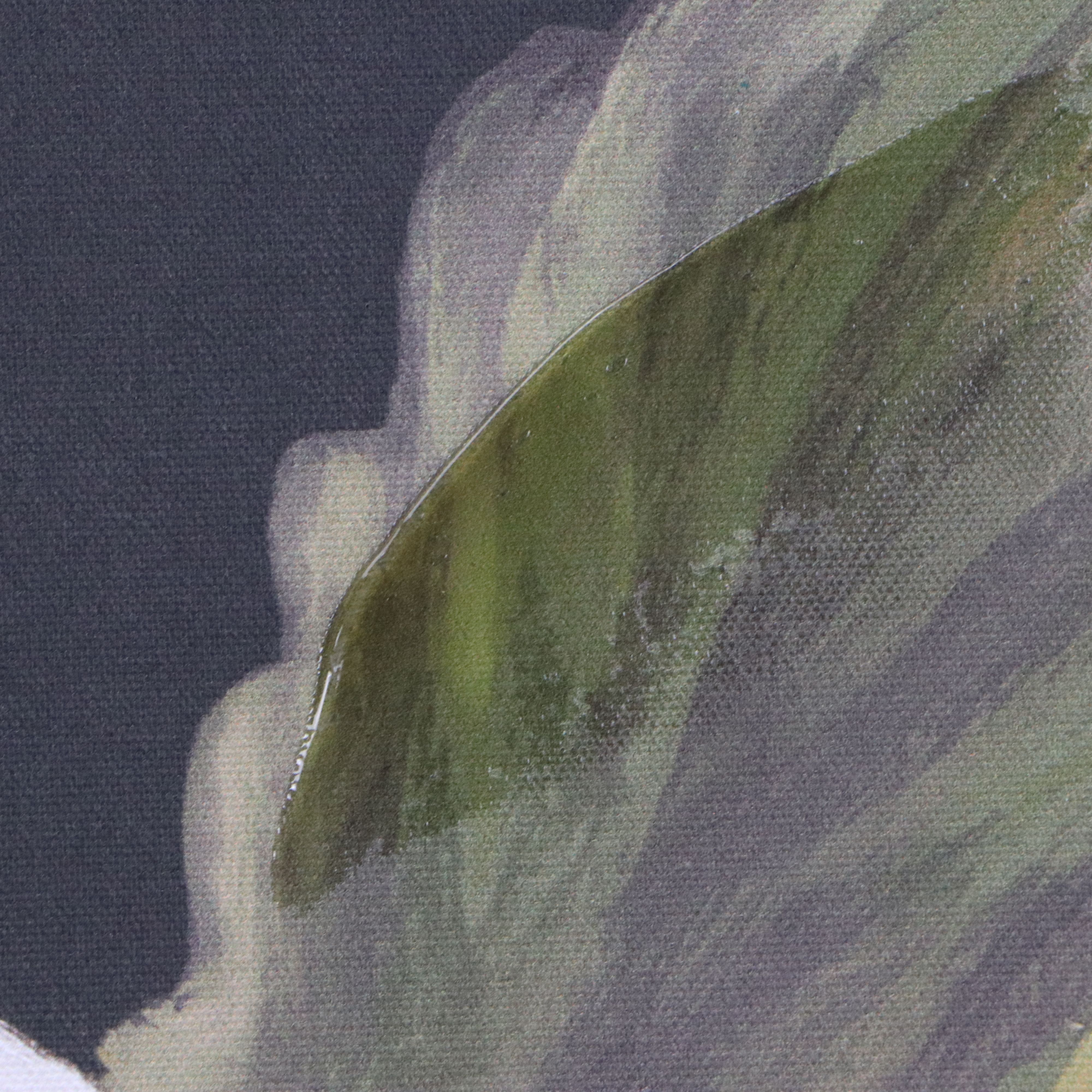 Embellished Digital Prints of Pink Peonies and Red Cottage Door, 21st Century