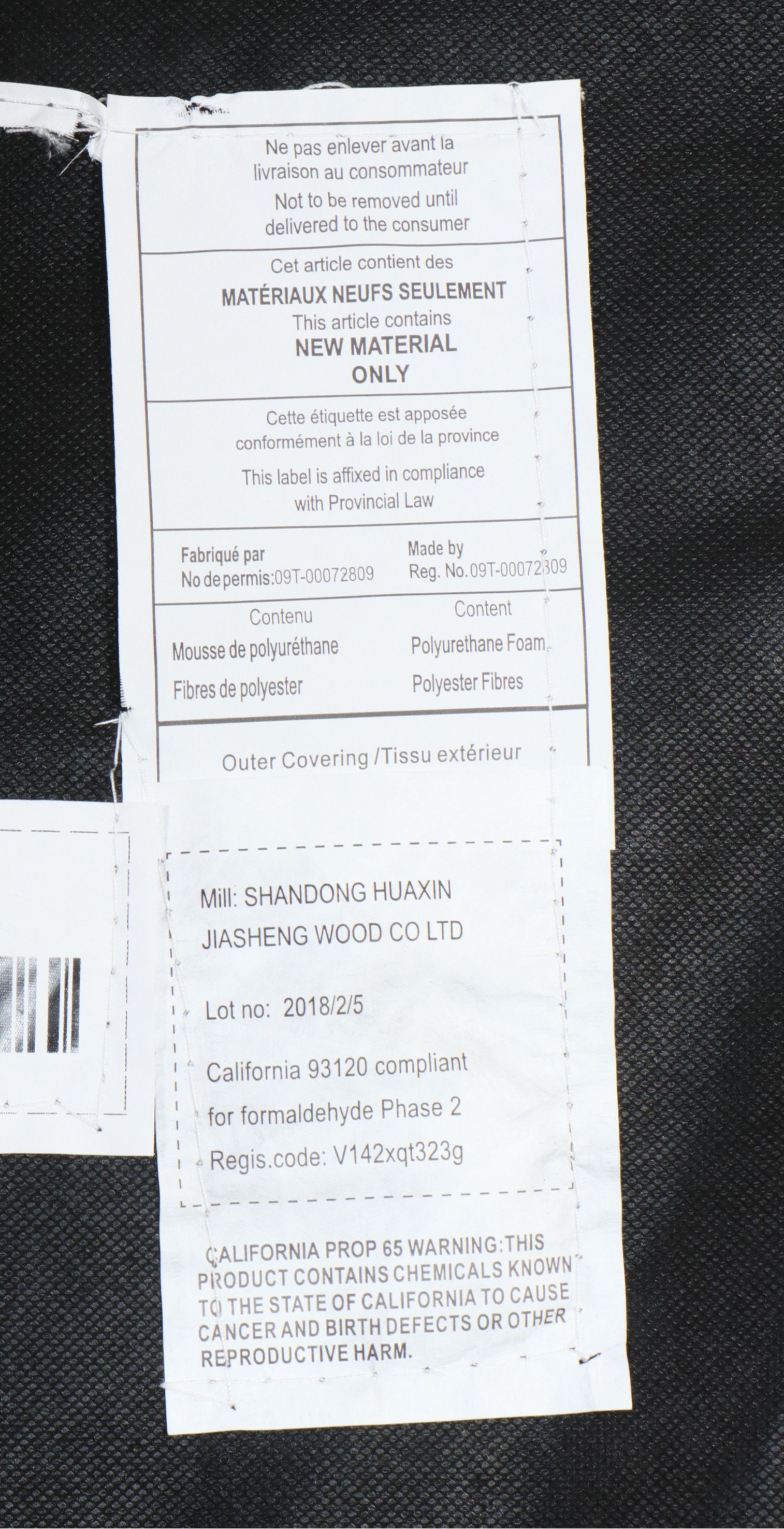 Contemporary White Desk and Upholstered Wingback Office Chair