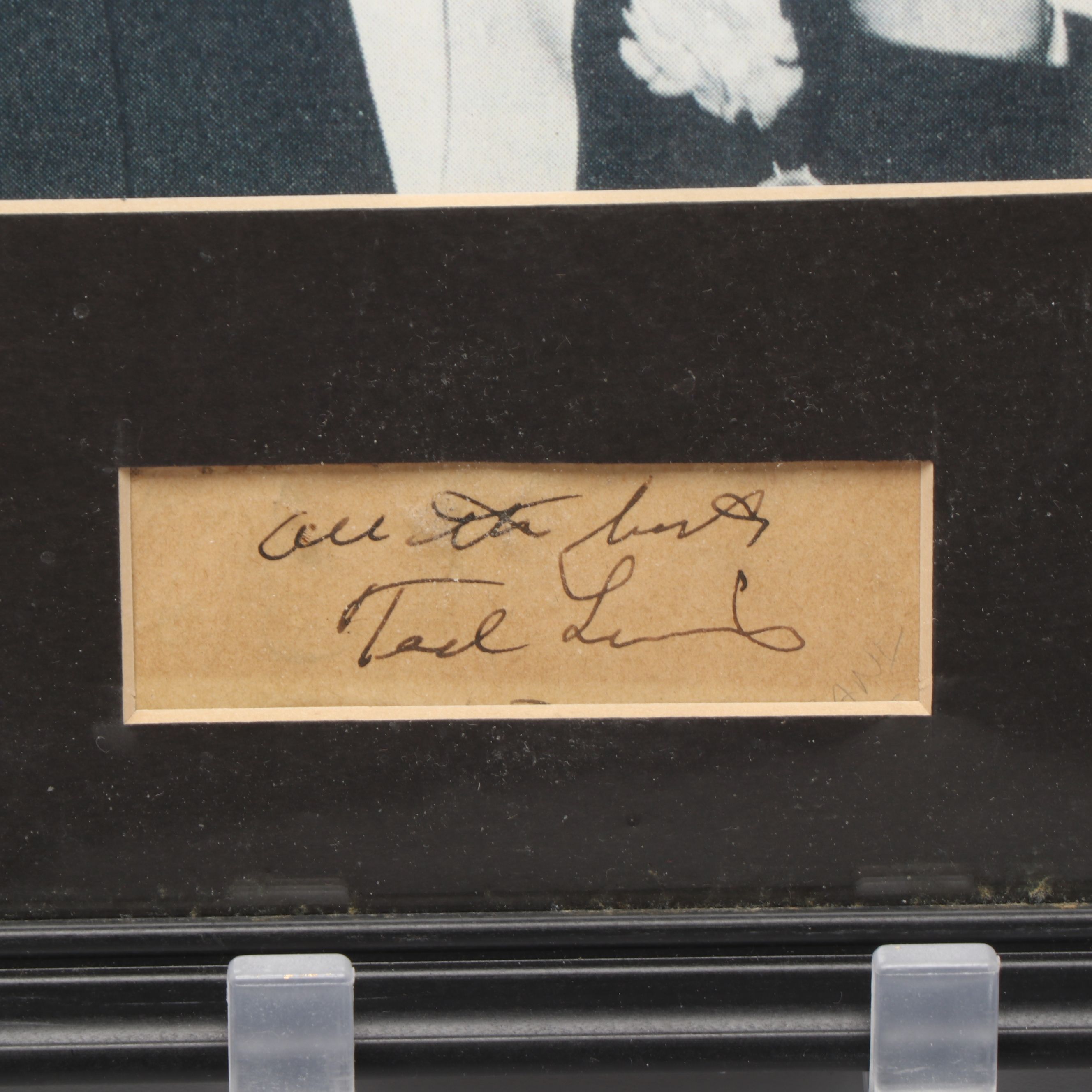 Robert Mitchum, Polly Bergen, Lowell Thomas and More Signed Prints and Letter