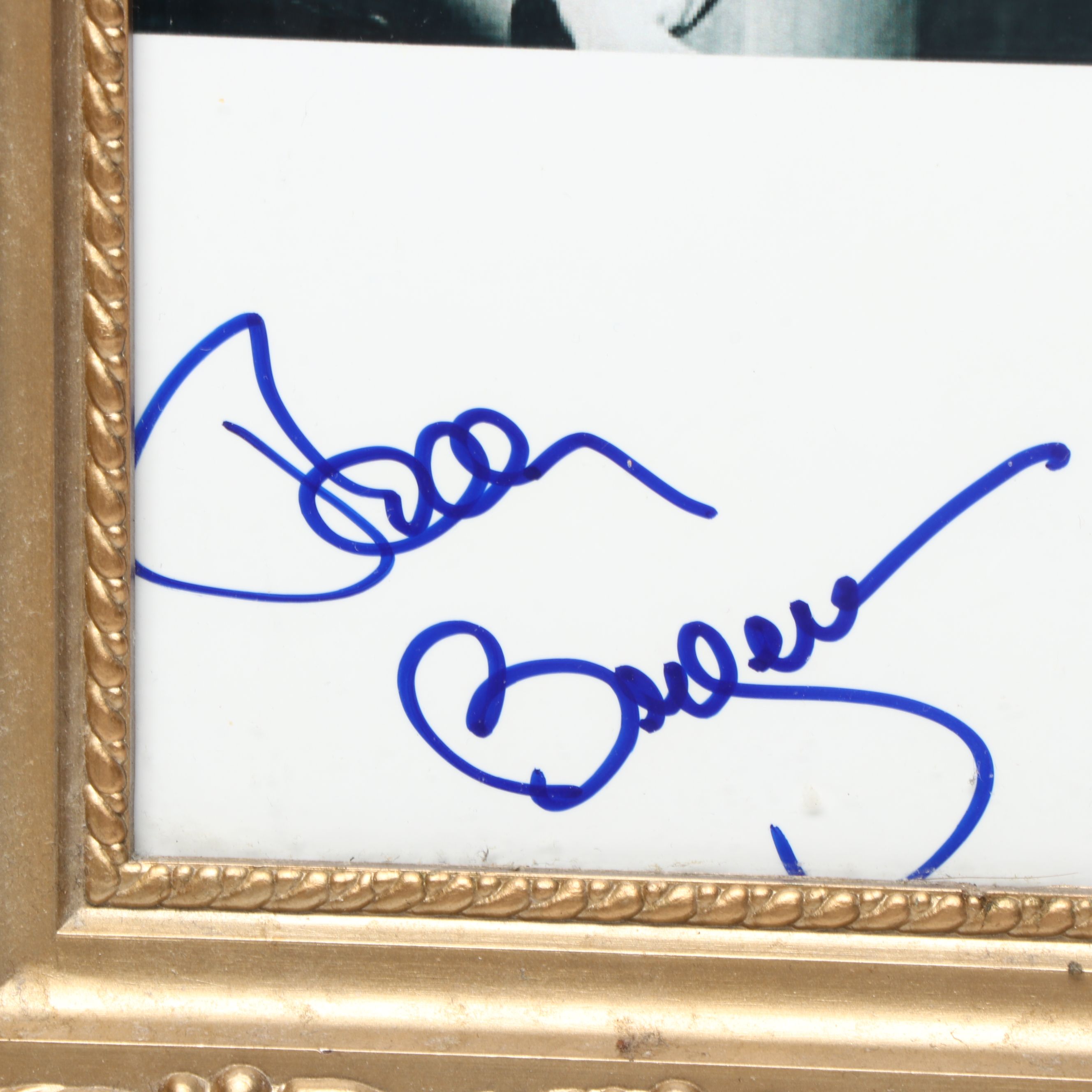 Robert Mitchum, Polly Bergen, Lowell Thomas and More Signed Prints and Letter