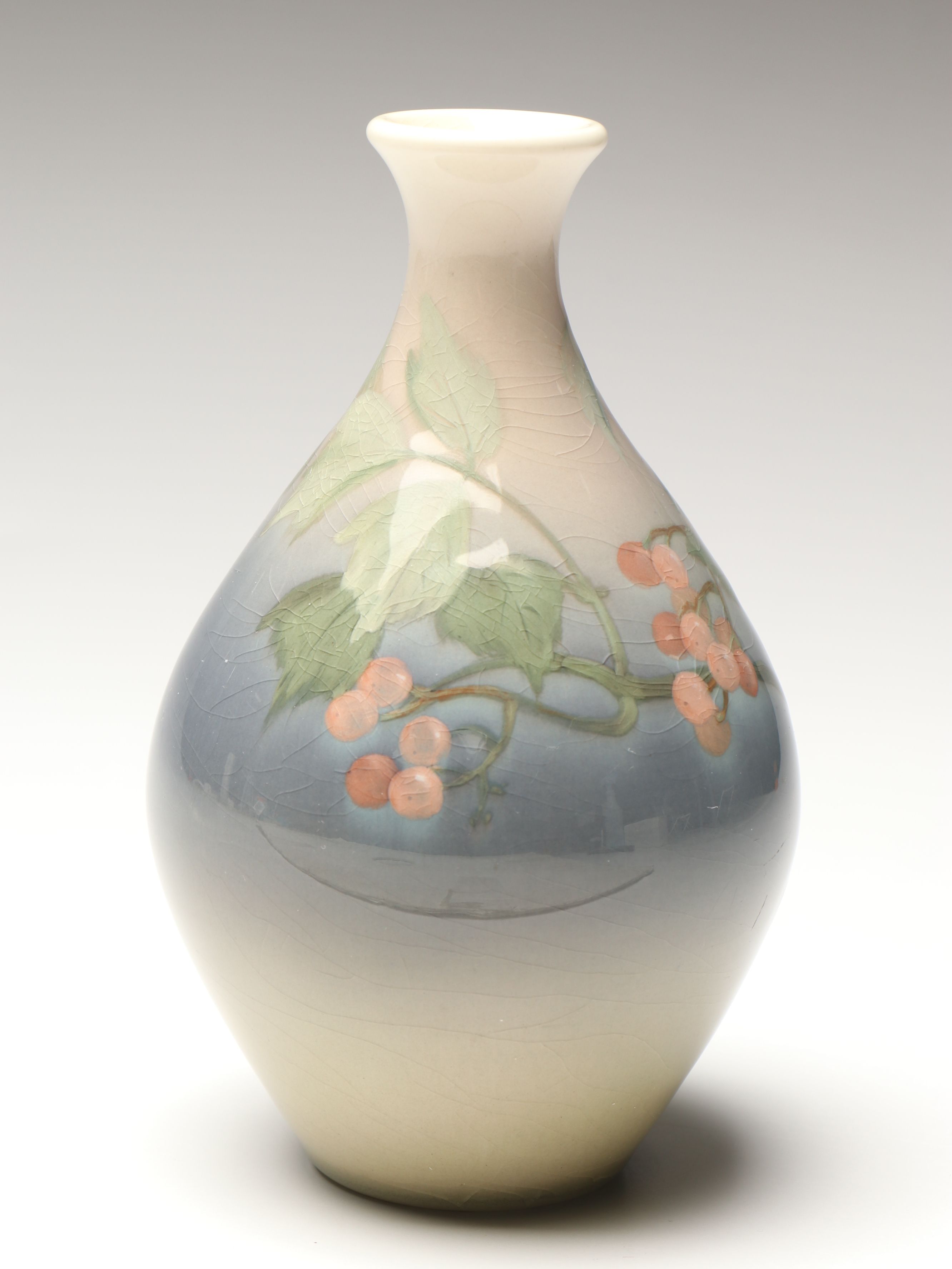 Sara Sax for Rookwood Pottery Grand Prix Year Iris Glaze Vase, 1900