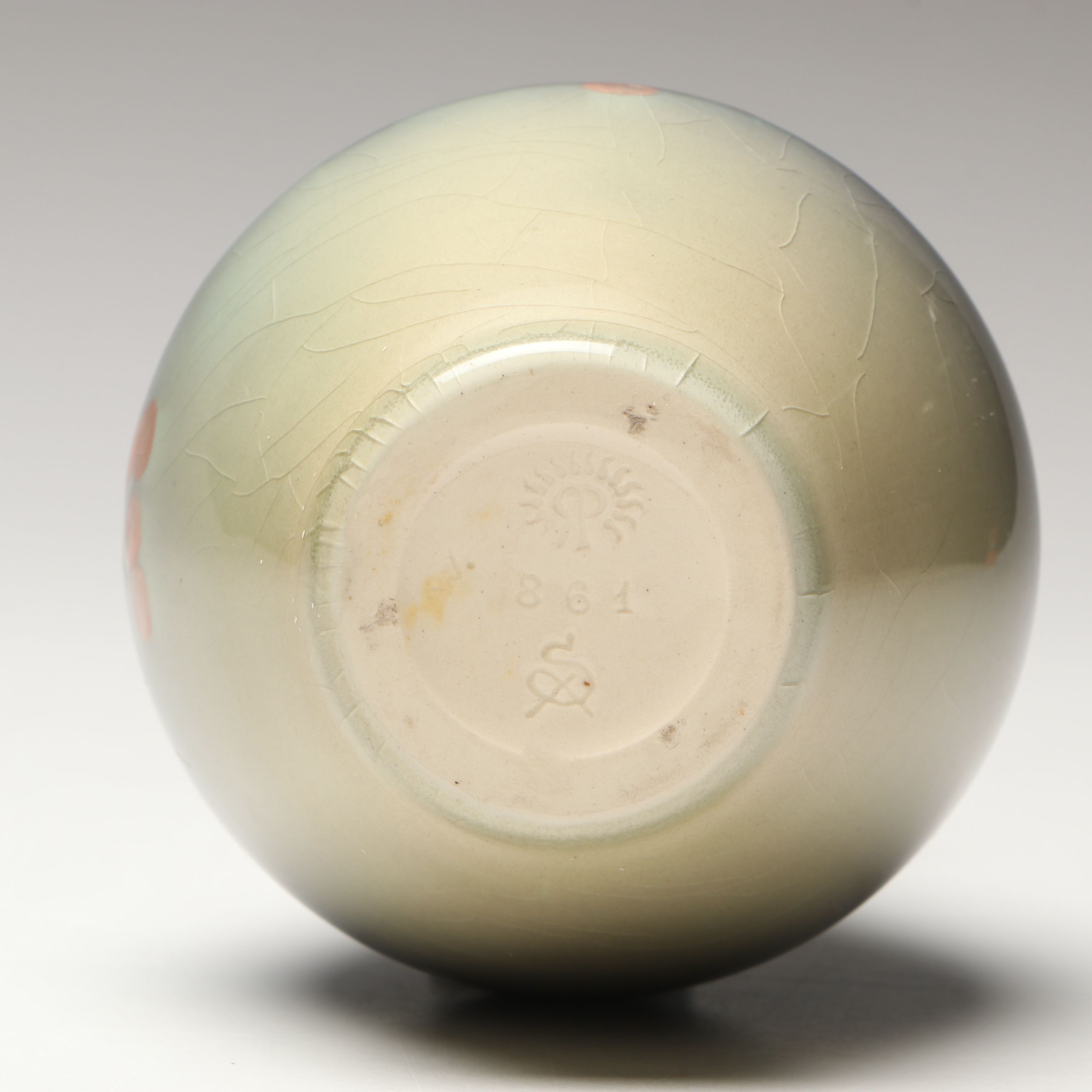 Sara Sax for Rookwood Pottery Grand Prix Year Iris Glaze Vase, 1900