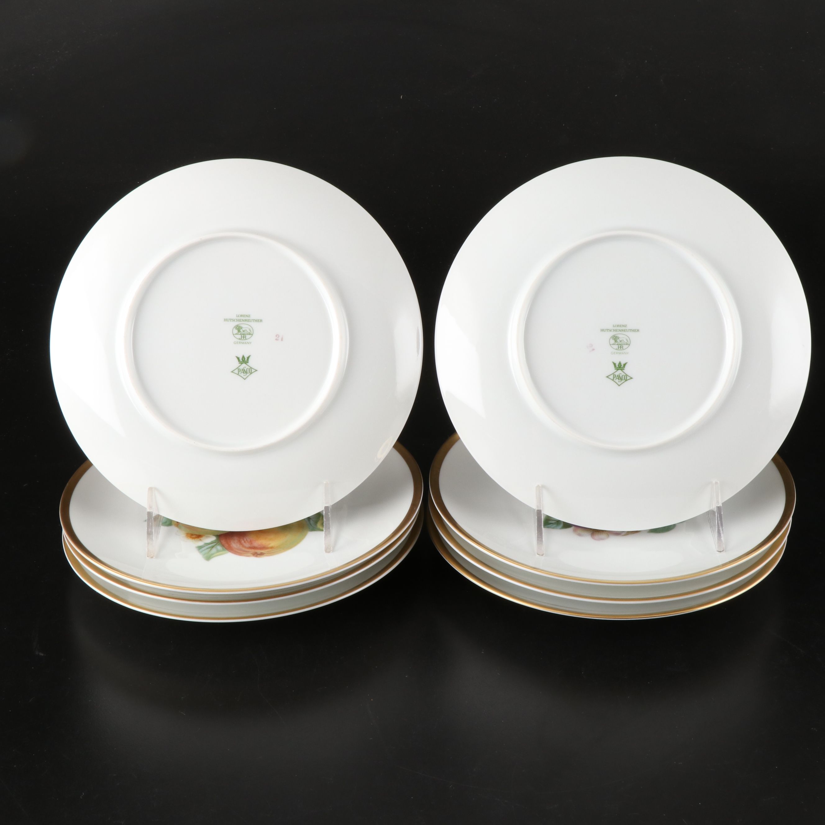 Hutschenreuther Porcelain Salad Plates