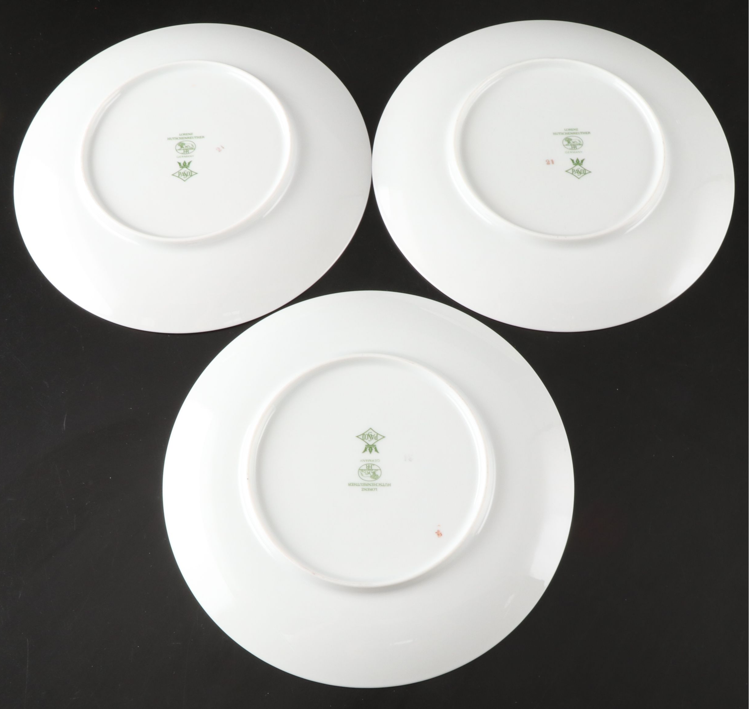 Hutschenreuther Porcelain Salad Plates