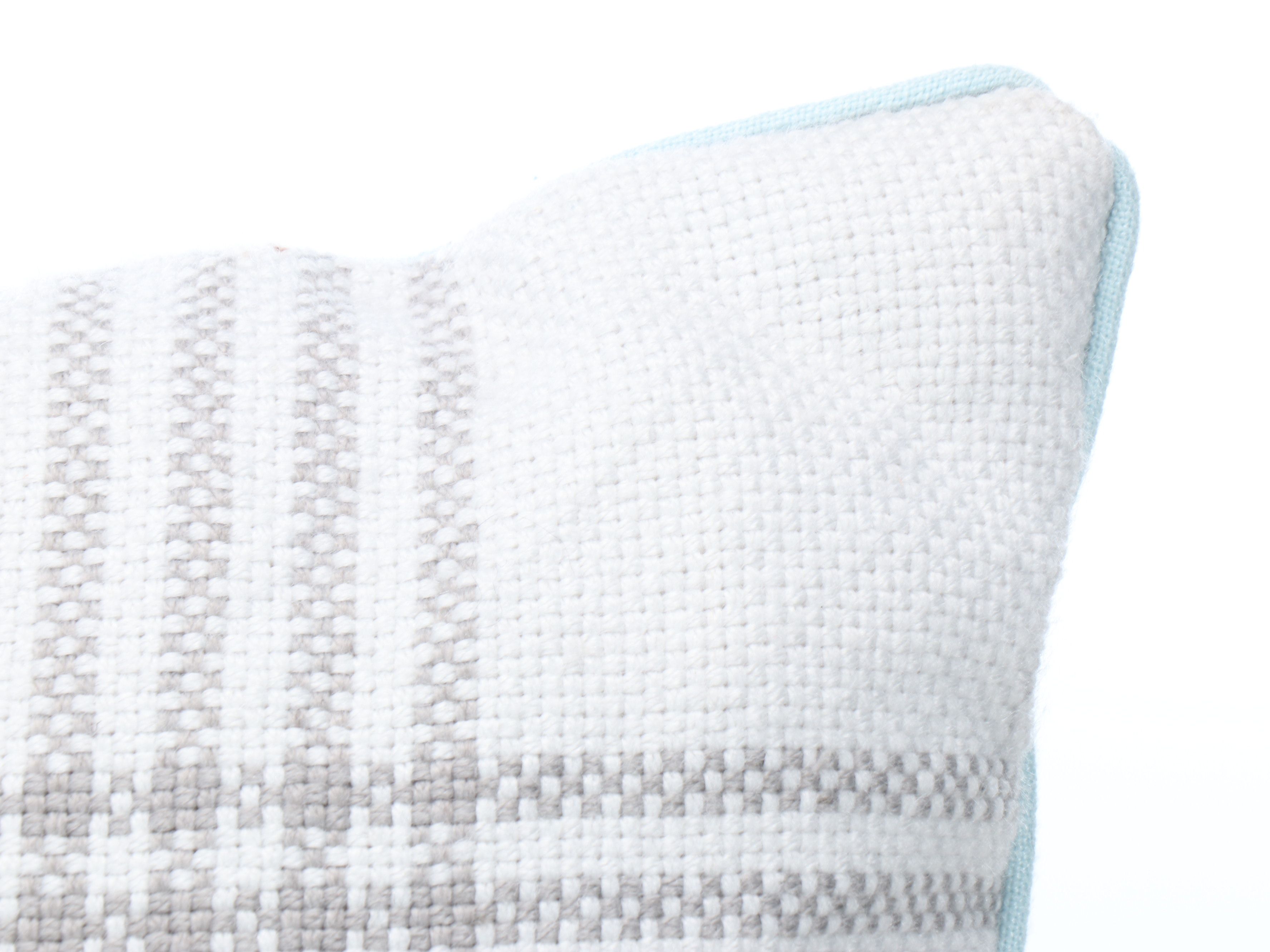 Sequined Bird Accent Pillow with Woven and Other Throw Pillows