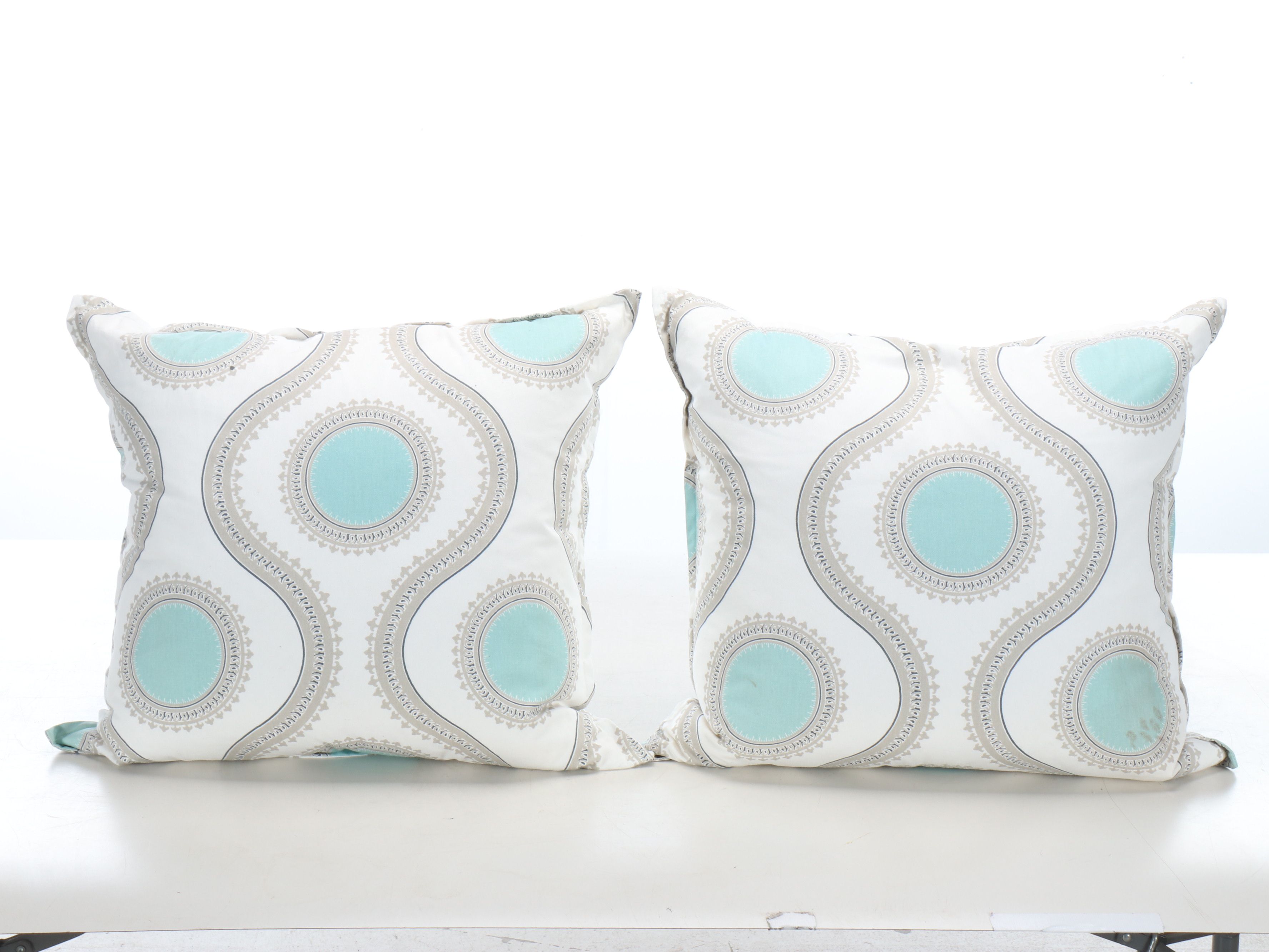 Sequined Bird Accent Pillow with Woven and Other Throw Pillows