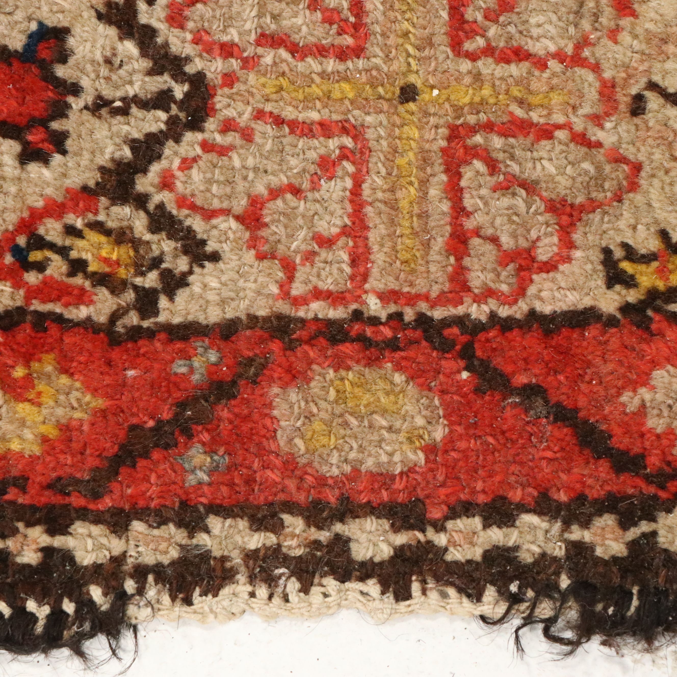 4' x 9' Hand-Knotted Persian Hamadan Area Rug