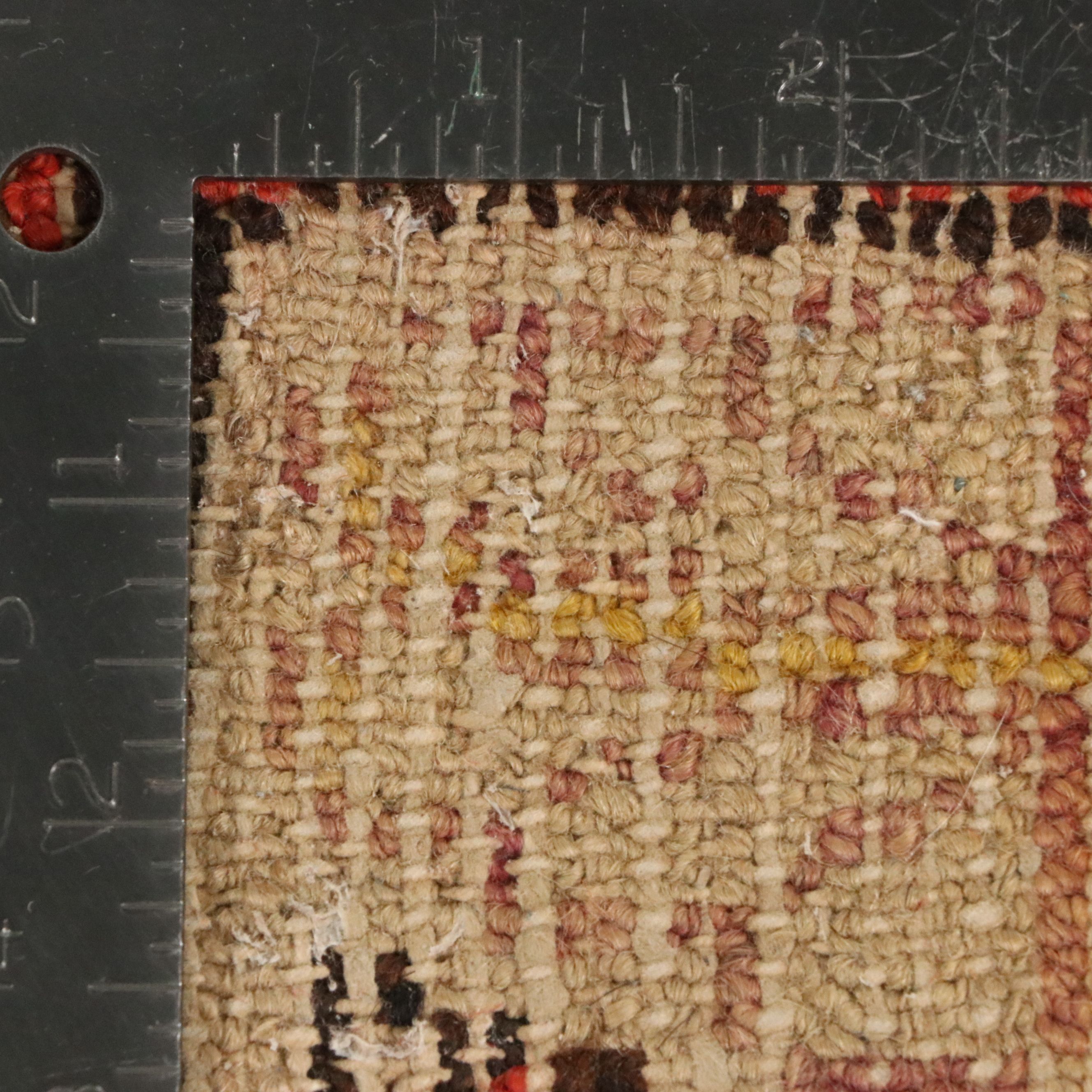 4' x 9' Hand-Knotted Persian Hamadan Area Rug