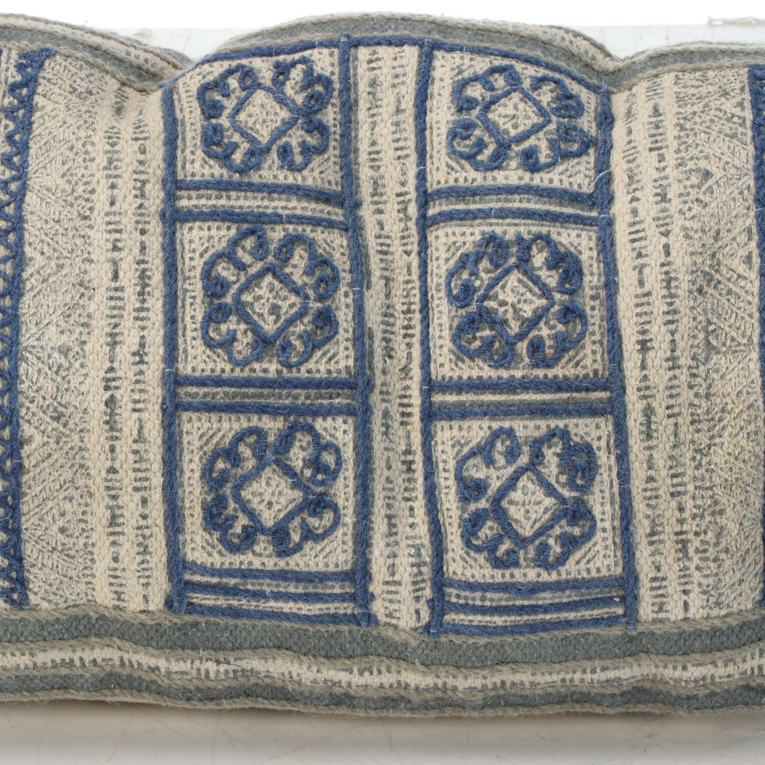 Blue and White Assorted Accent Pillows