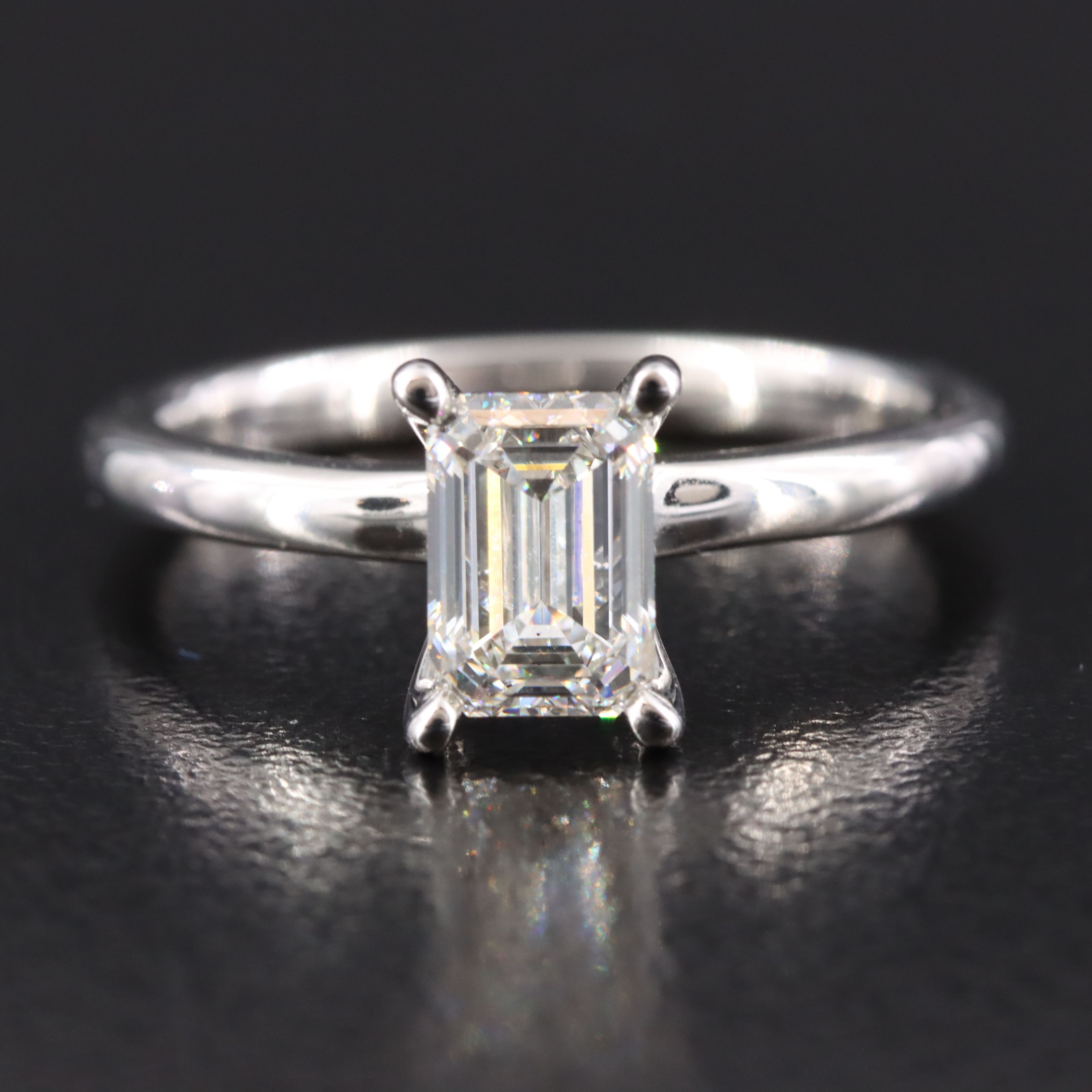 14K 1.09 CT Lab Grown Diamond Solitaire Ring with Online IGI Report