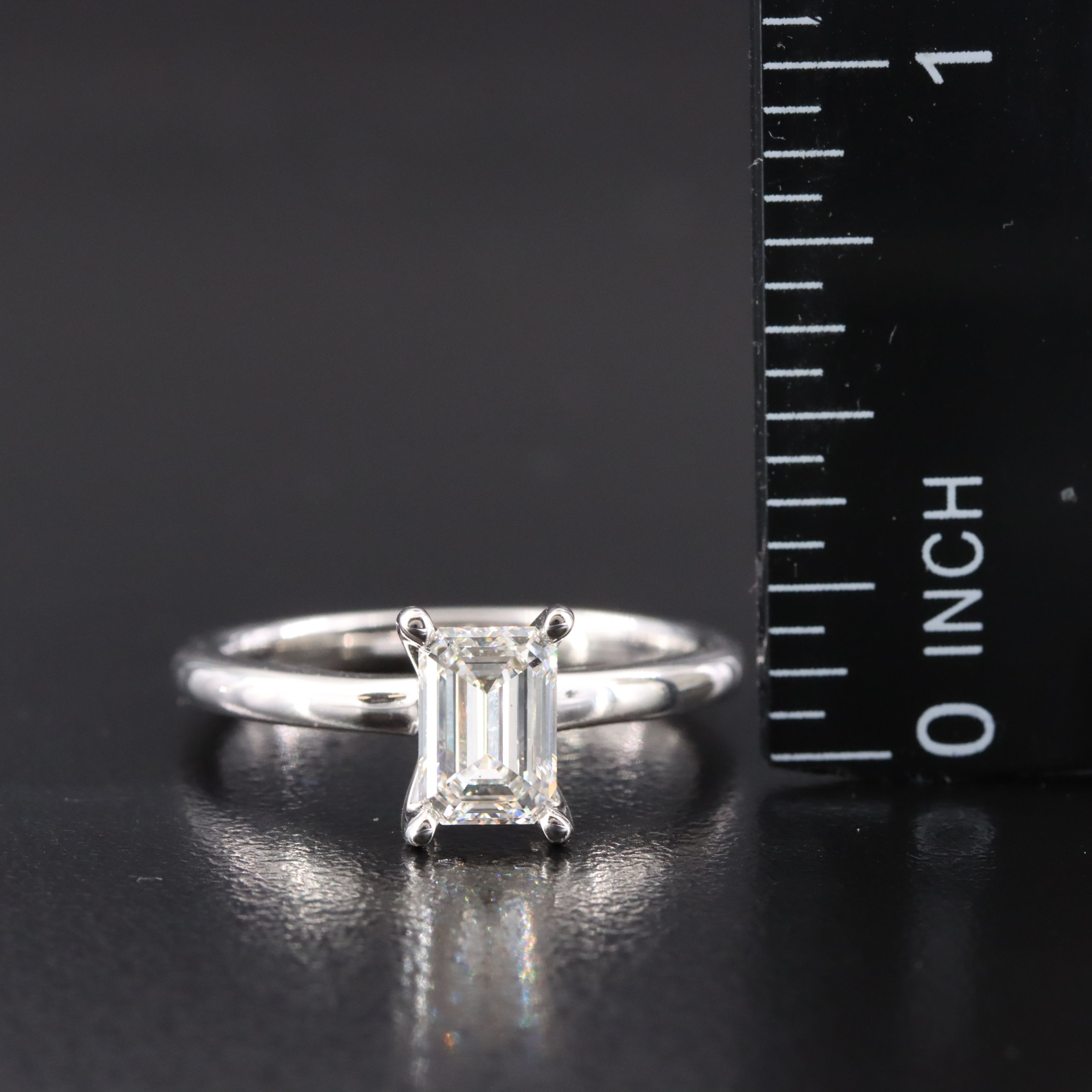 14K 1.09 CT Lab Grown Diamond Solitaire Ring with Online IGI Report