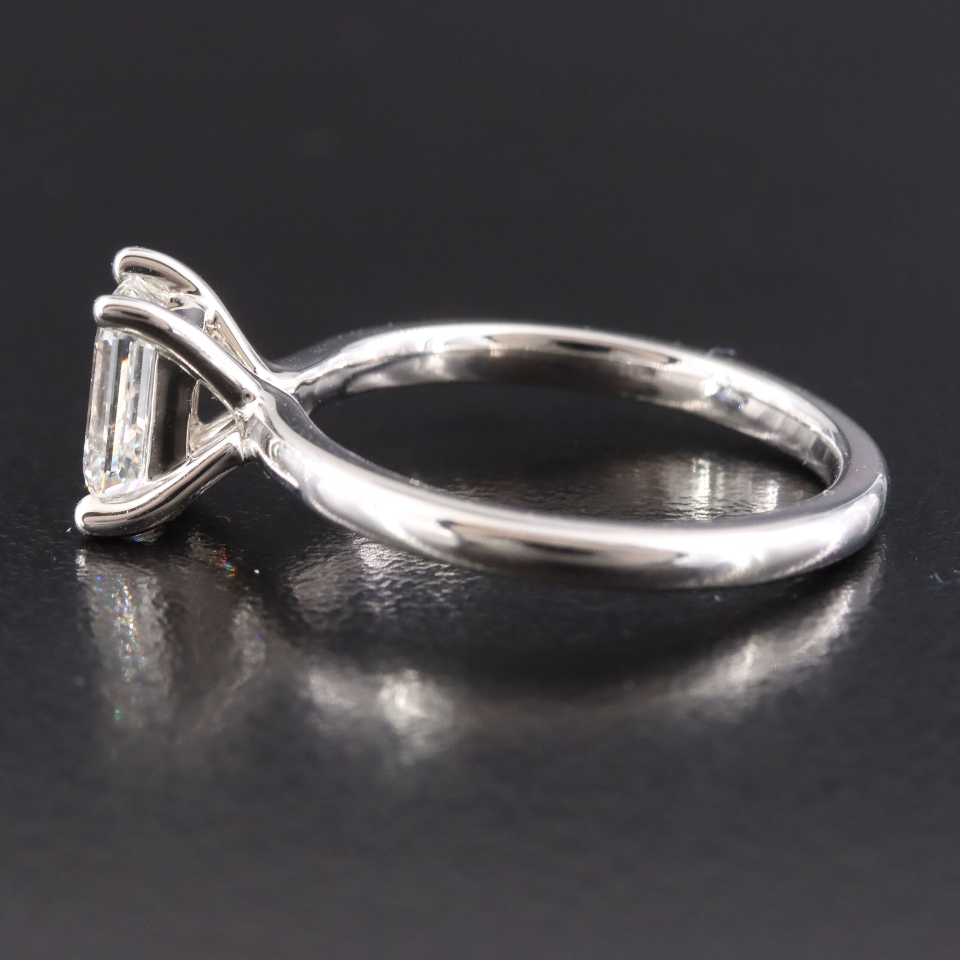 14K 1.09 CT Lab Grown Diamond Solitaire Ring with Online IGI Report