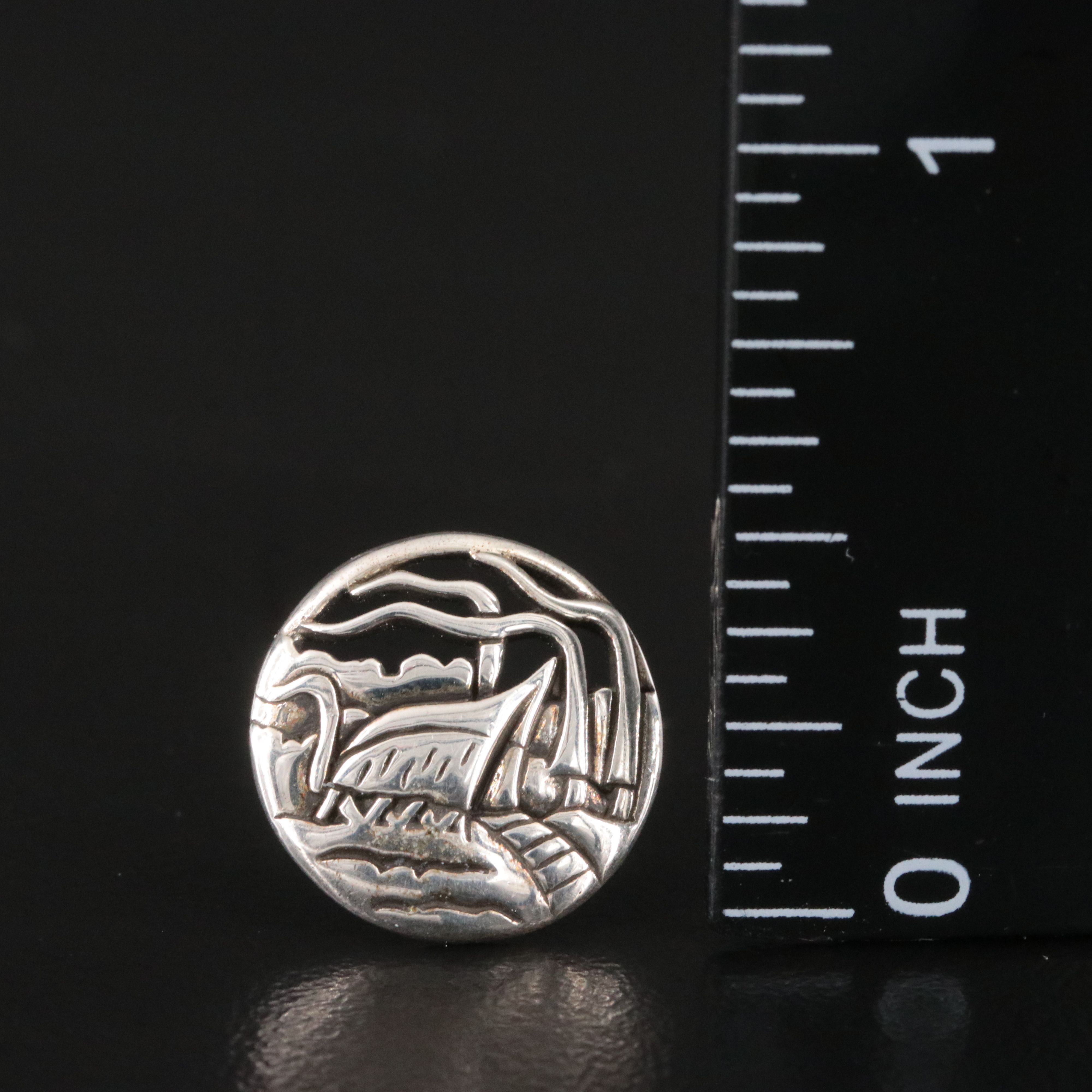 John Hardy Bali Showroom Sterling Lapel Pin