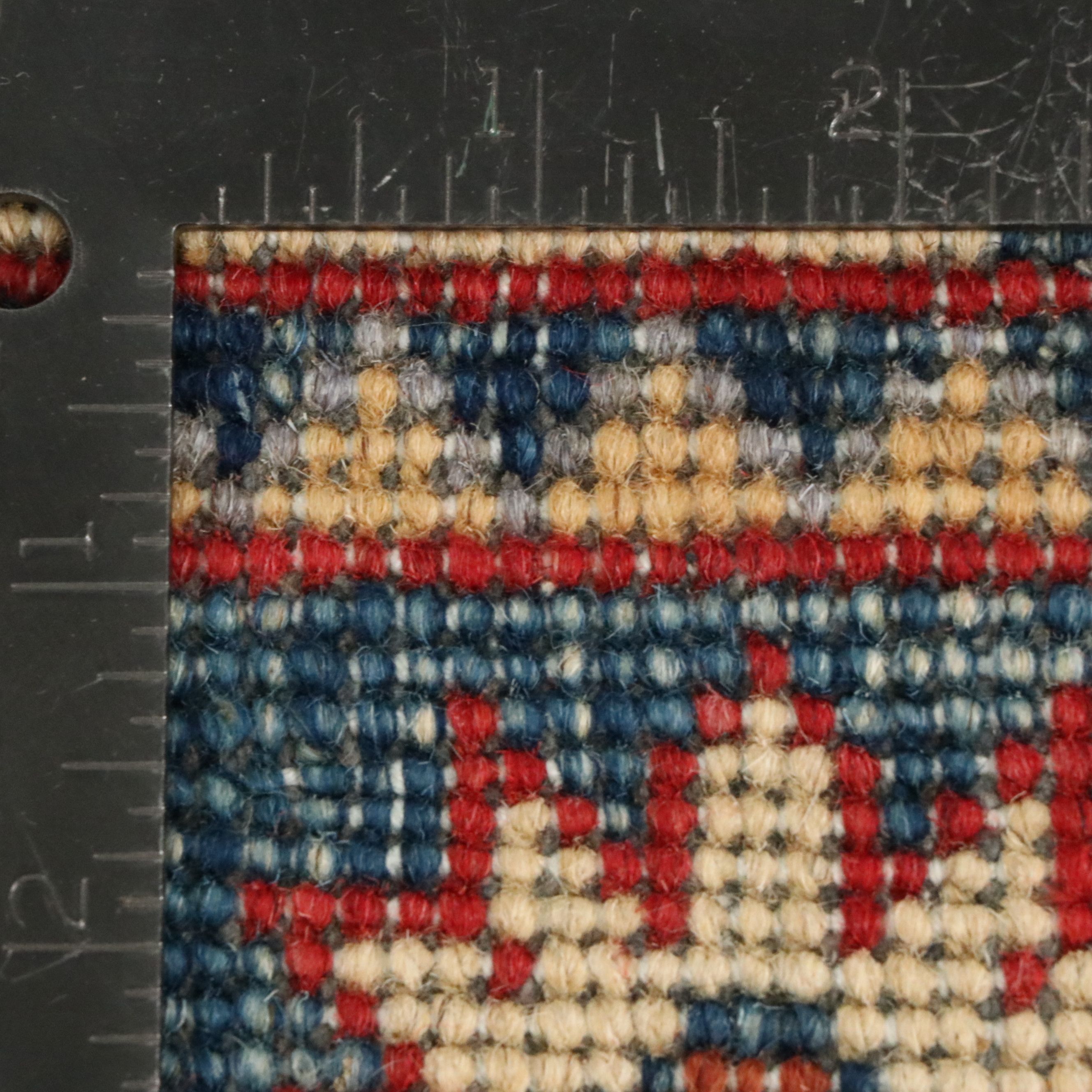 3'4 x 4'11 Hand-Knotted Pakistani Kazak Accent Rug