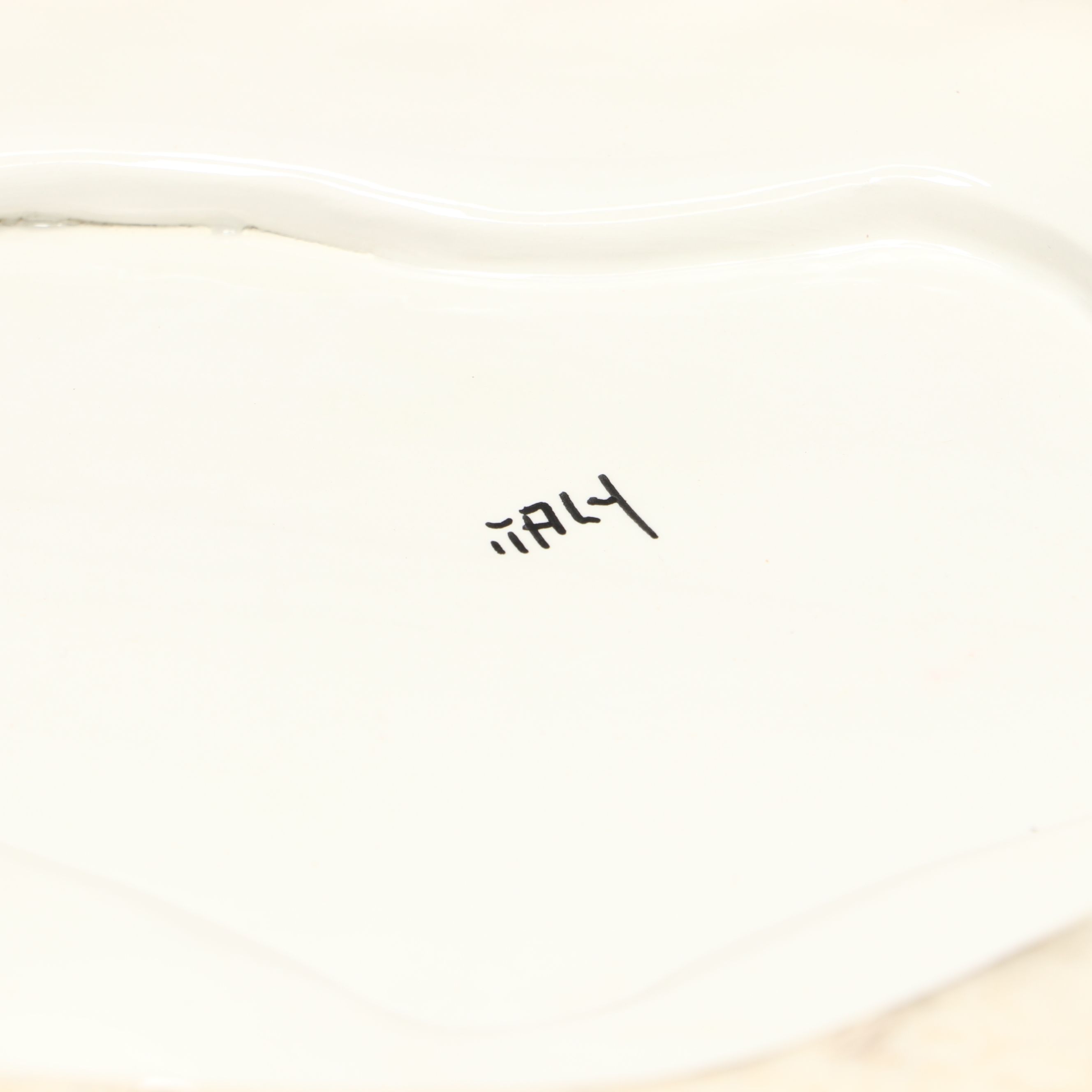 Italian Majolica Ceramic Swan Tureen with Ladle, Mid-20th Century