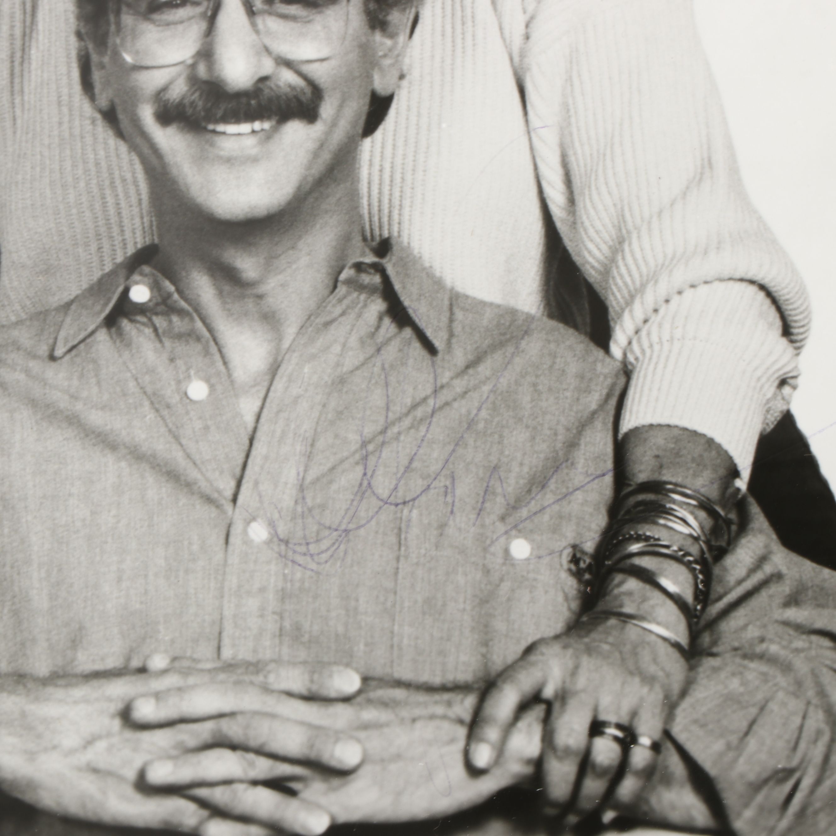 Peter, Paul & Mary, Dean Martin and Red Skelton Signed Portraits and Letter