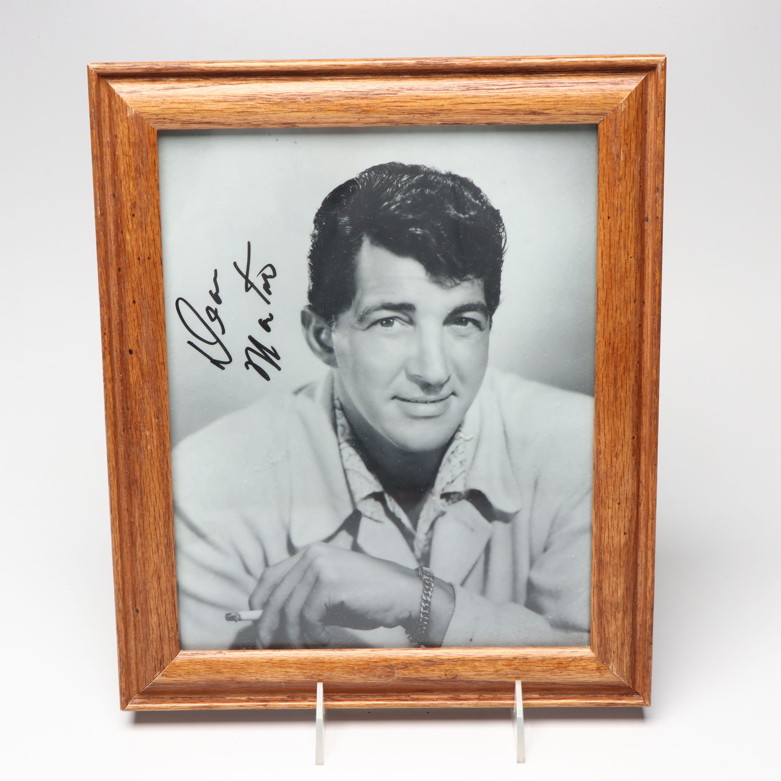 Peter, Paul & Mary, Dean Martin and Red Skelton Signed Portraits and Letter