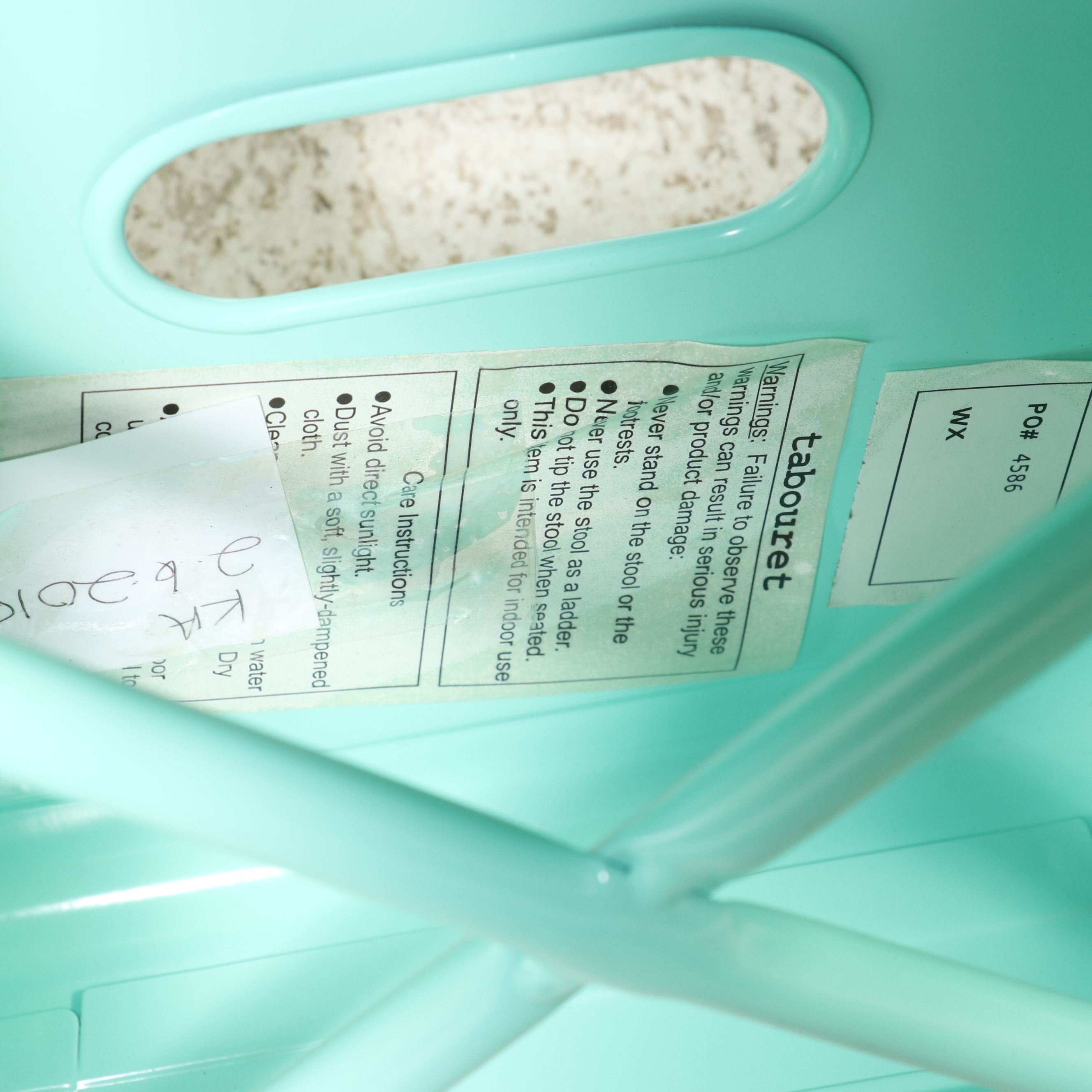 Set of Six Industrial Metal Barstools