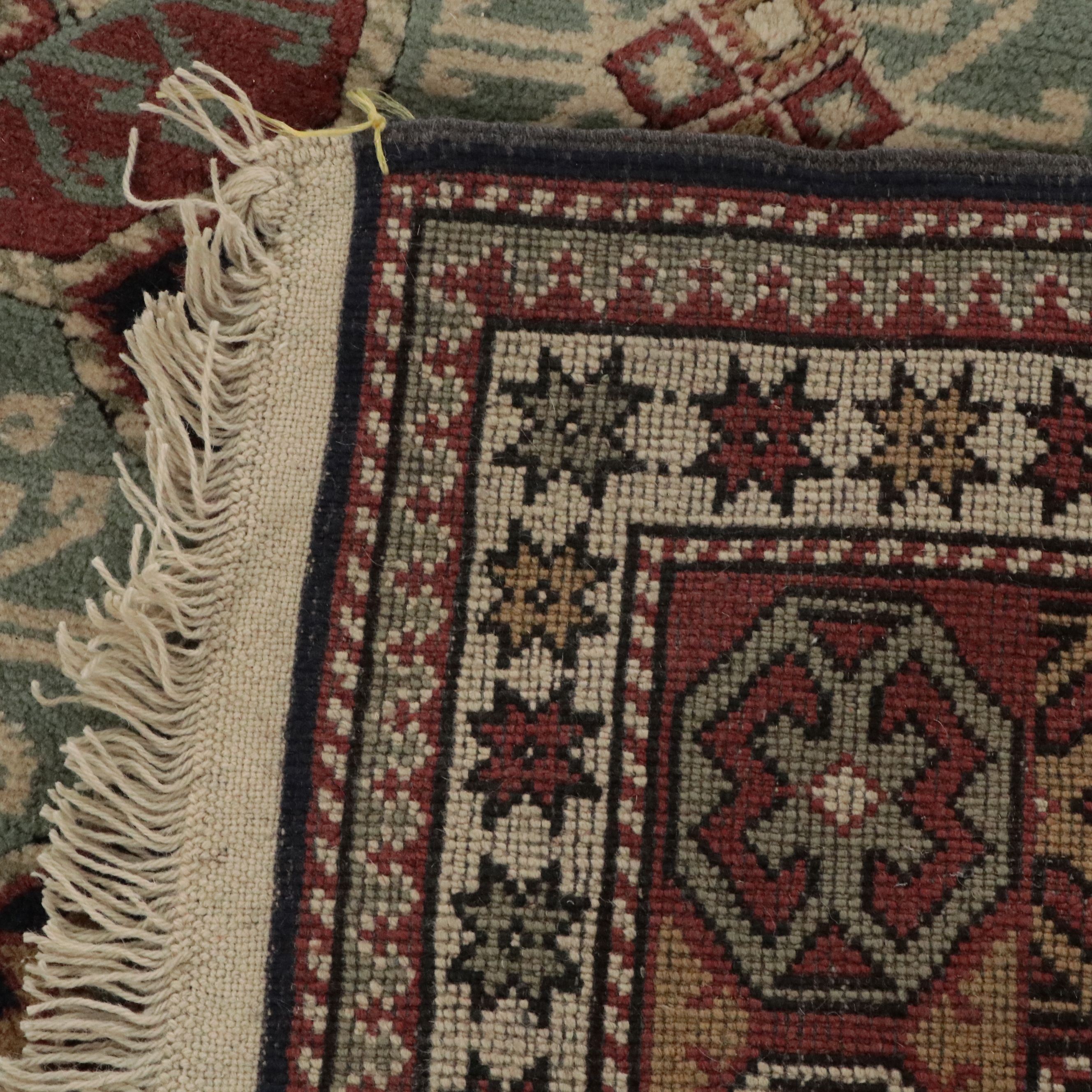 5'5 x 7'2 Hand-Knotted Caucasian Kazak Area Rug