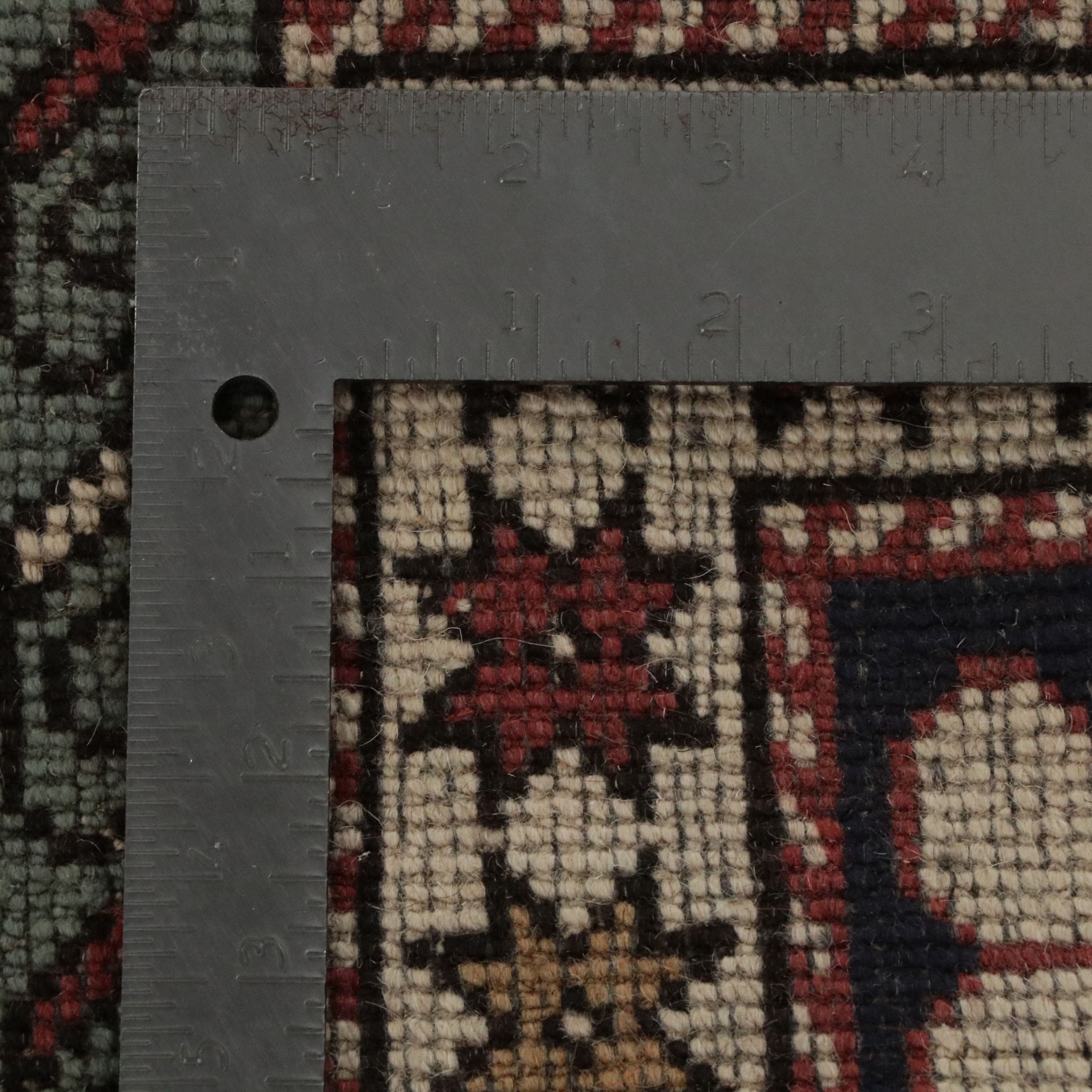 5'5 x 7'2 Hand-Knotted Caucasian Kazak Area Rug