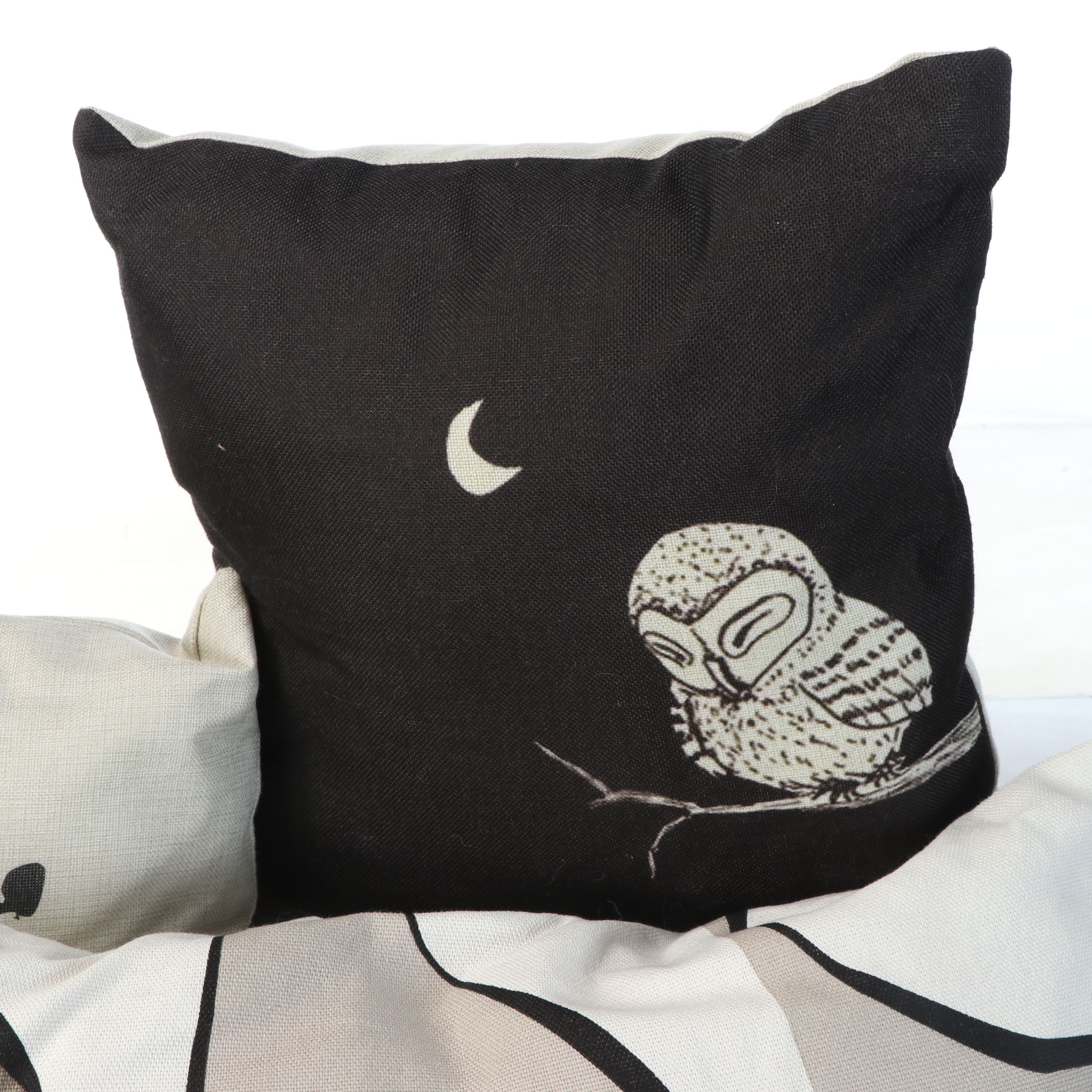 Bohemian Style Lumbar Pillow with More Printed Accent Pillows