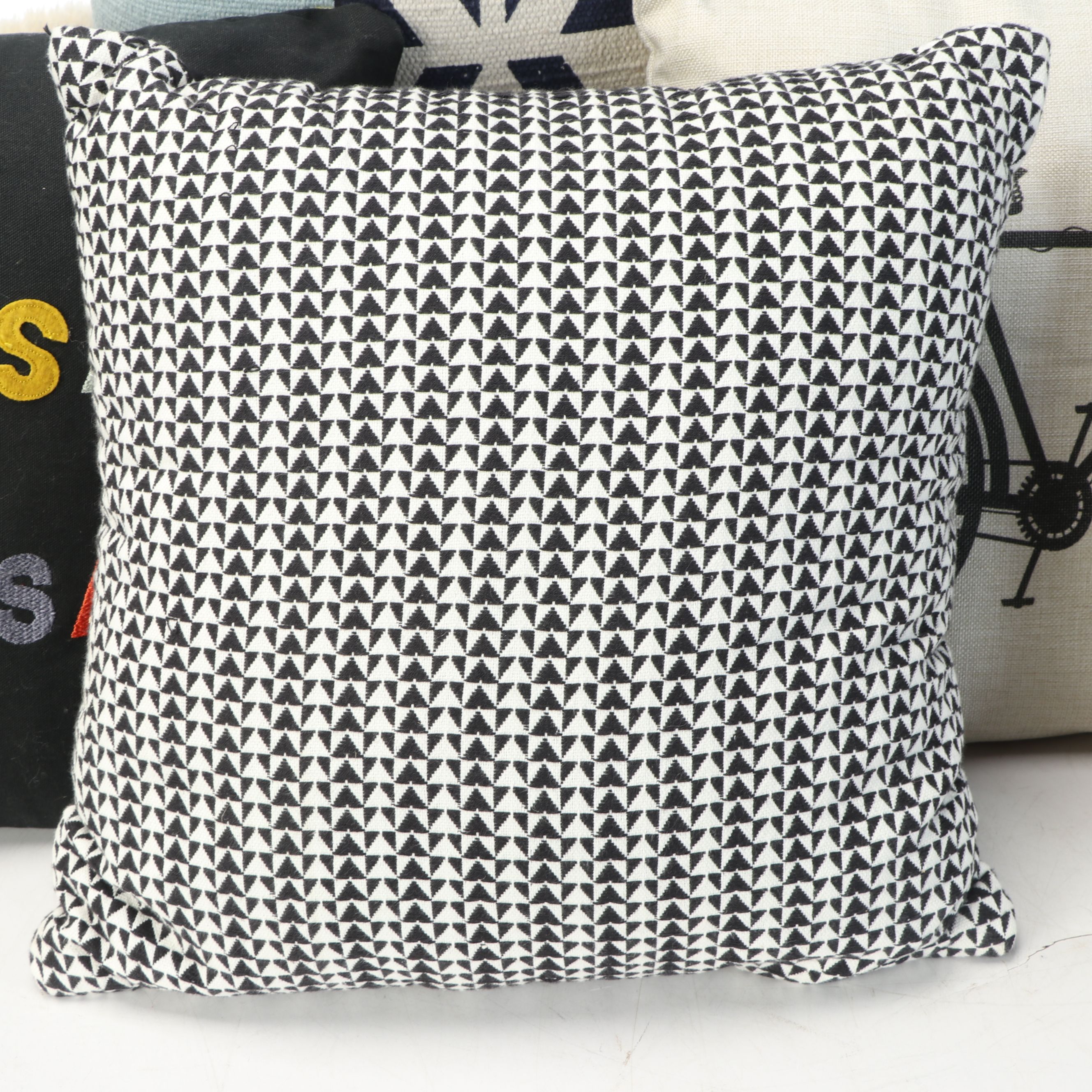 Bohemian Style Lumbar Pillow with More Printed Accent Pillows