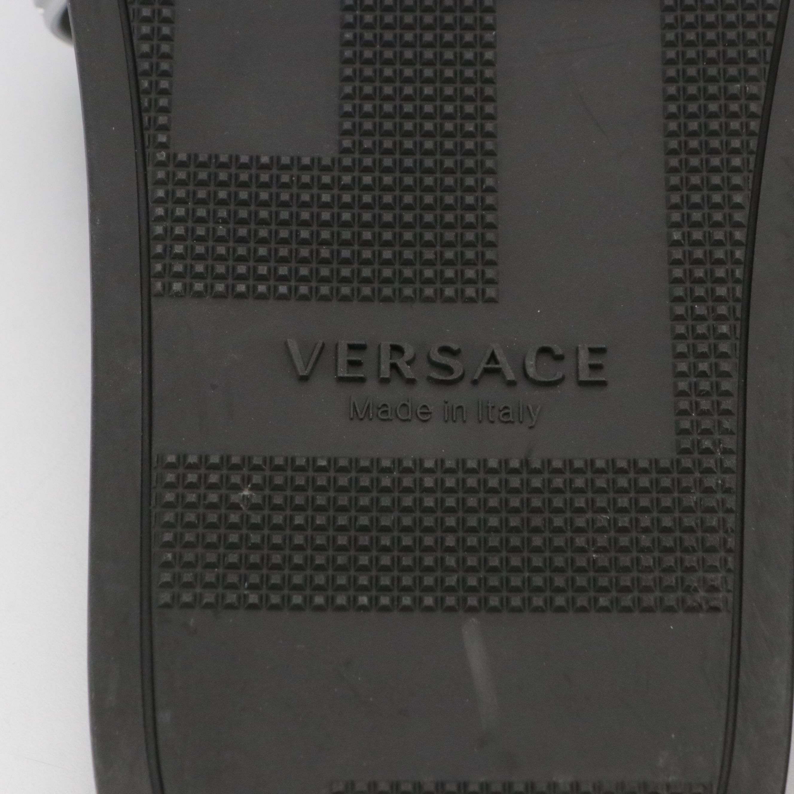 Versace La Medusa Slides in Rubber