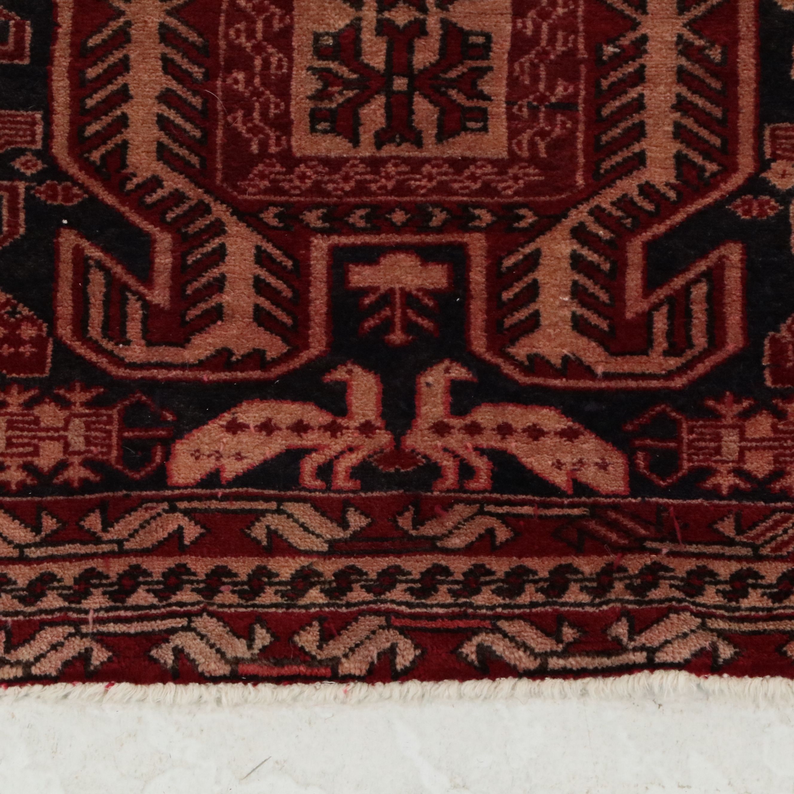 3'6 x 10'2 Hand-Knotted Caucasian Lenkoran Long Rug