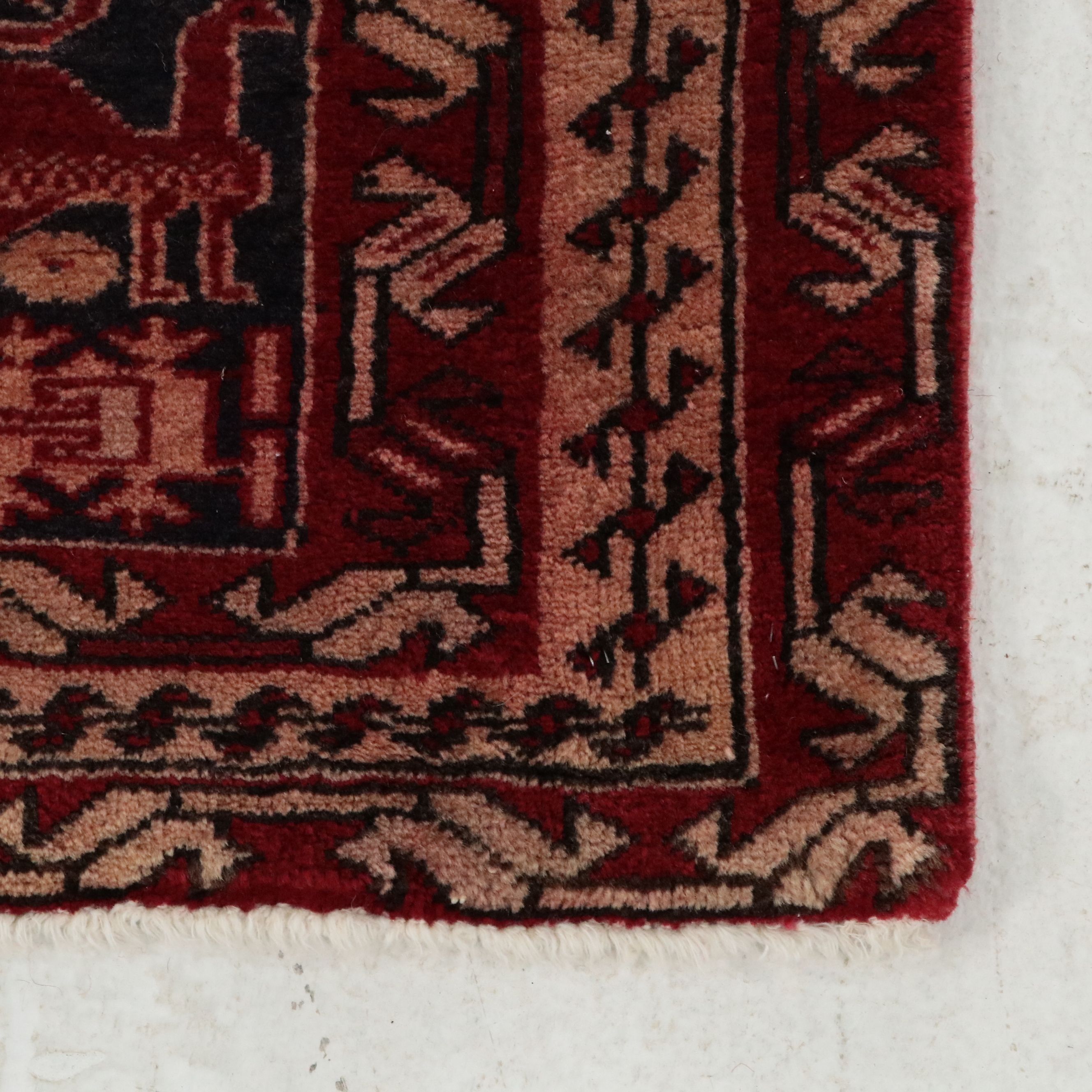 3'6 x 10'2 Hand-Knotted Caucasian Lenkoran Long Rug
