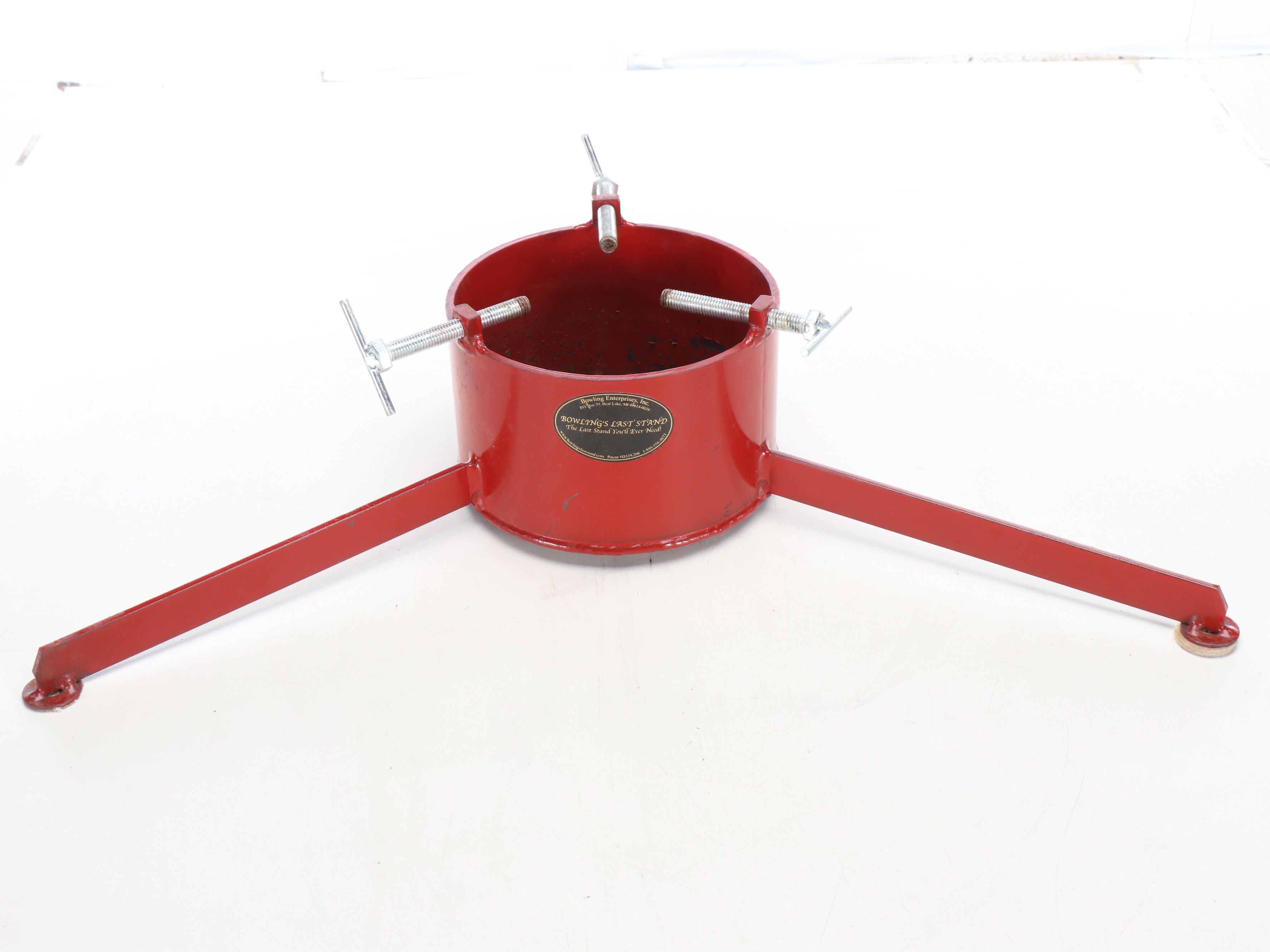 Pottery Barn Christmas Woody Crewel Pillow Cover, Metal Tree Stand, More Décor