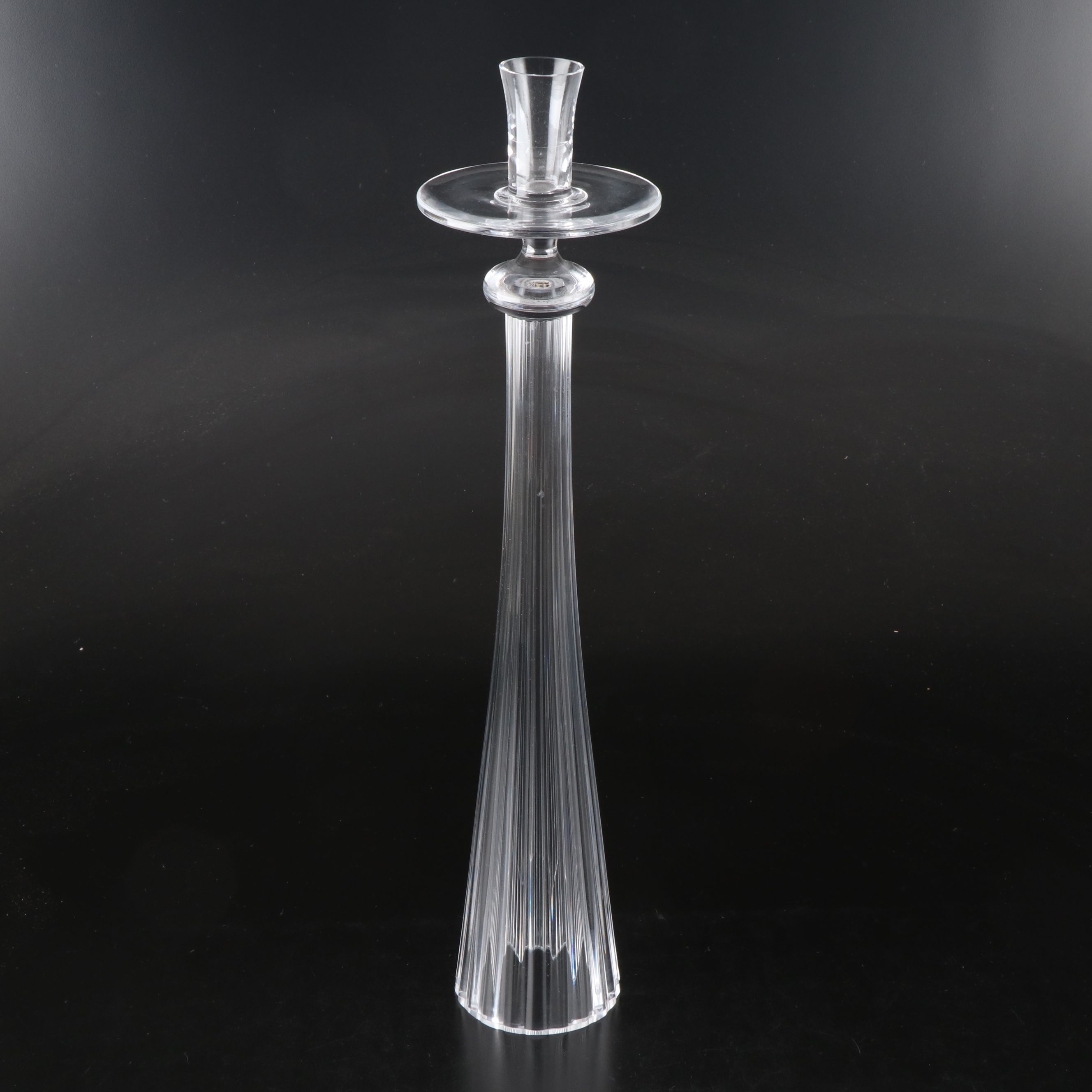Crystal Candle Holder Pair