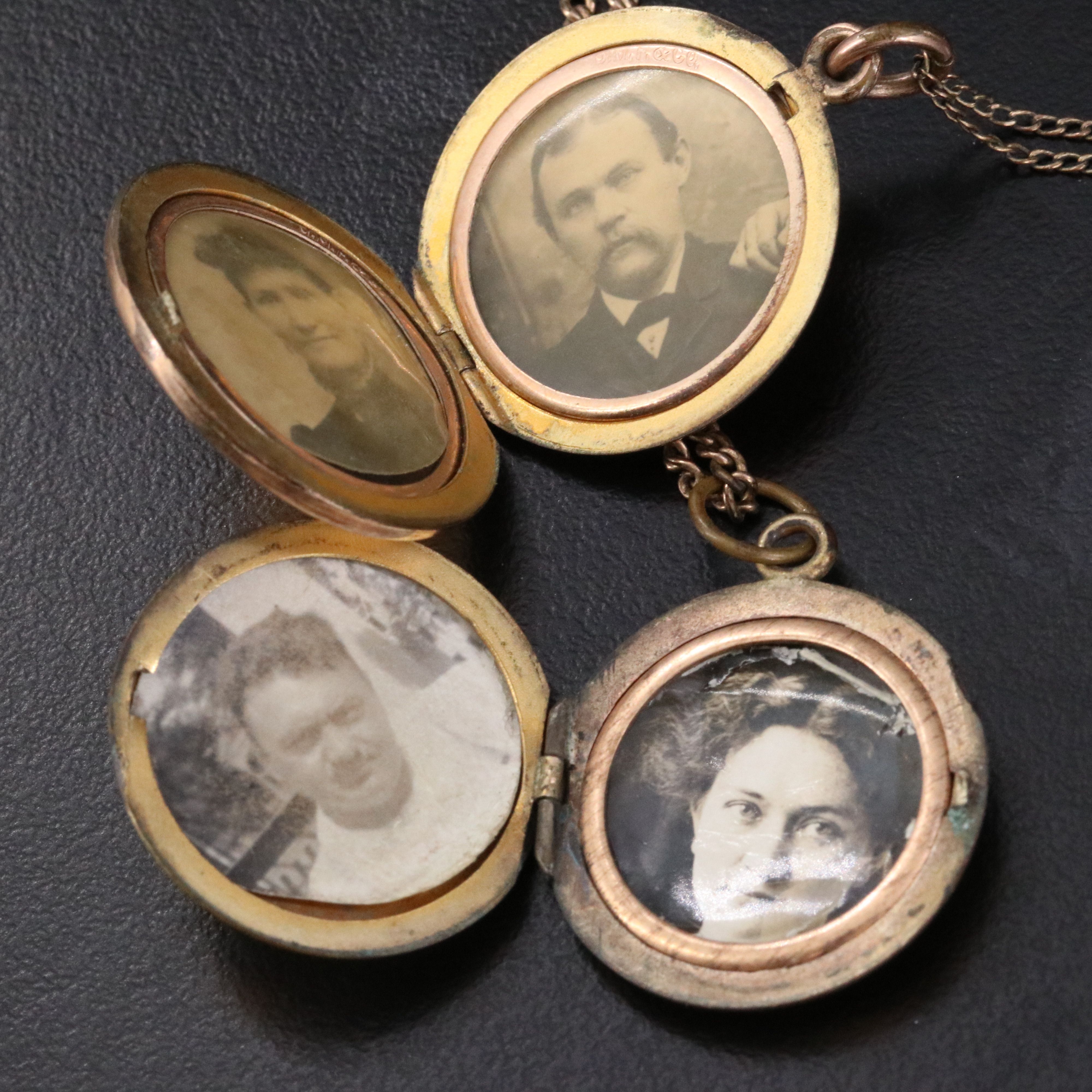 J.M. Fisher & Co. Locket ft. in Antique & Vintage Necklaces and Rings