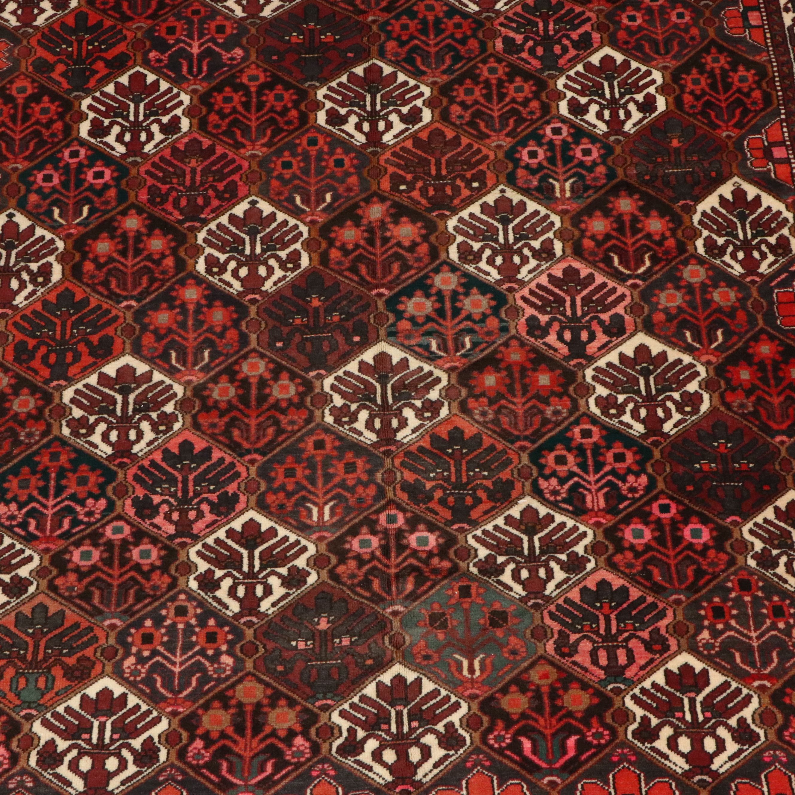 6'11 x 9'8 Hand-Knotted Persian Bakhtiari Area Rug