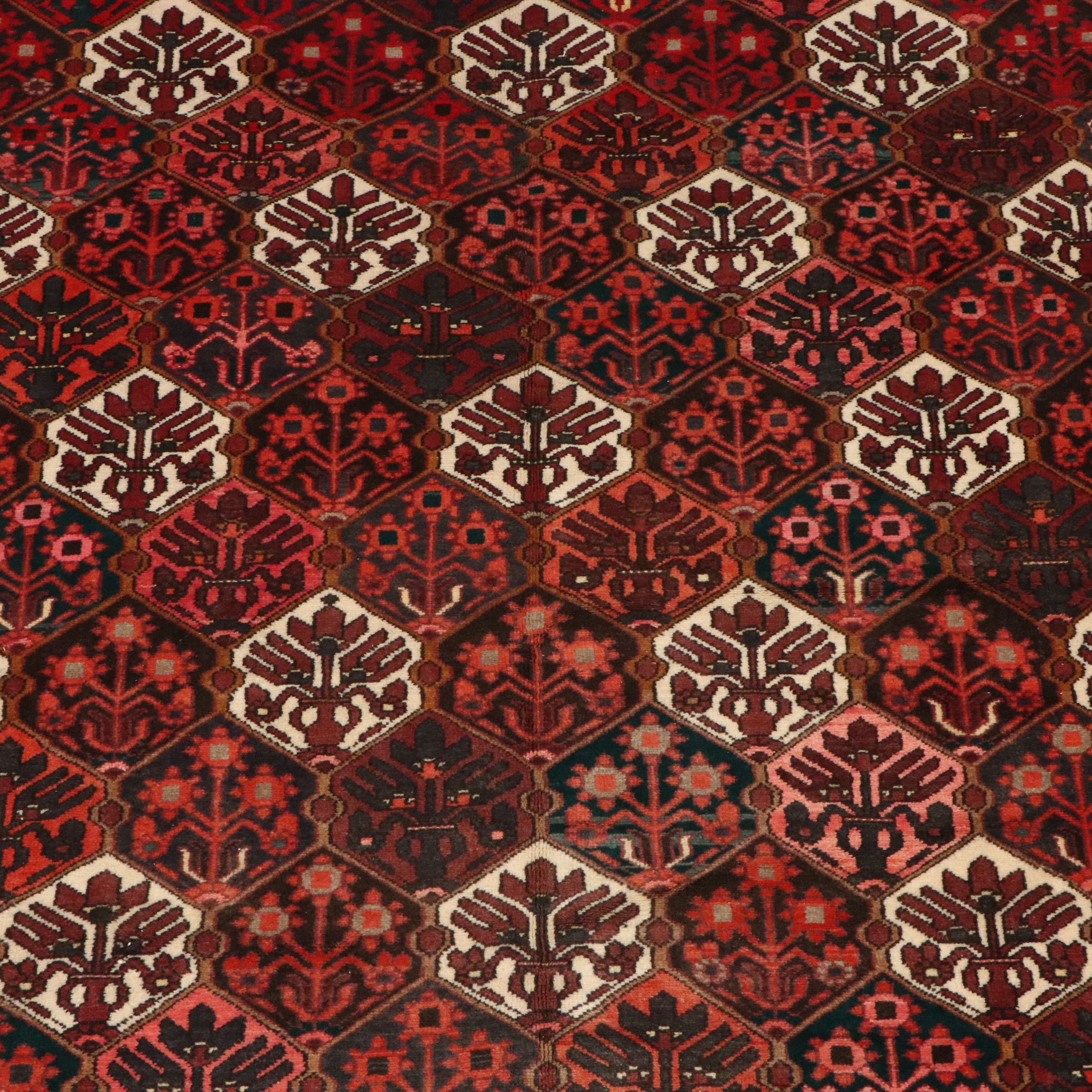 6'11 x 9'8 Hand-Knotted Persian Bakhtiari Area Rug