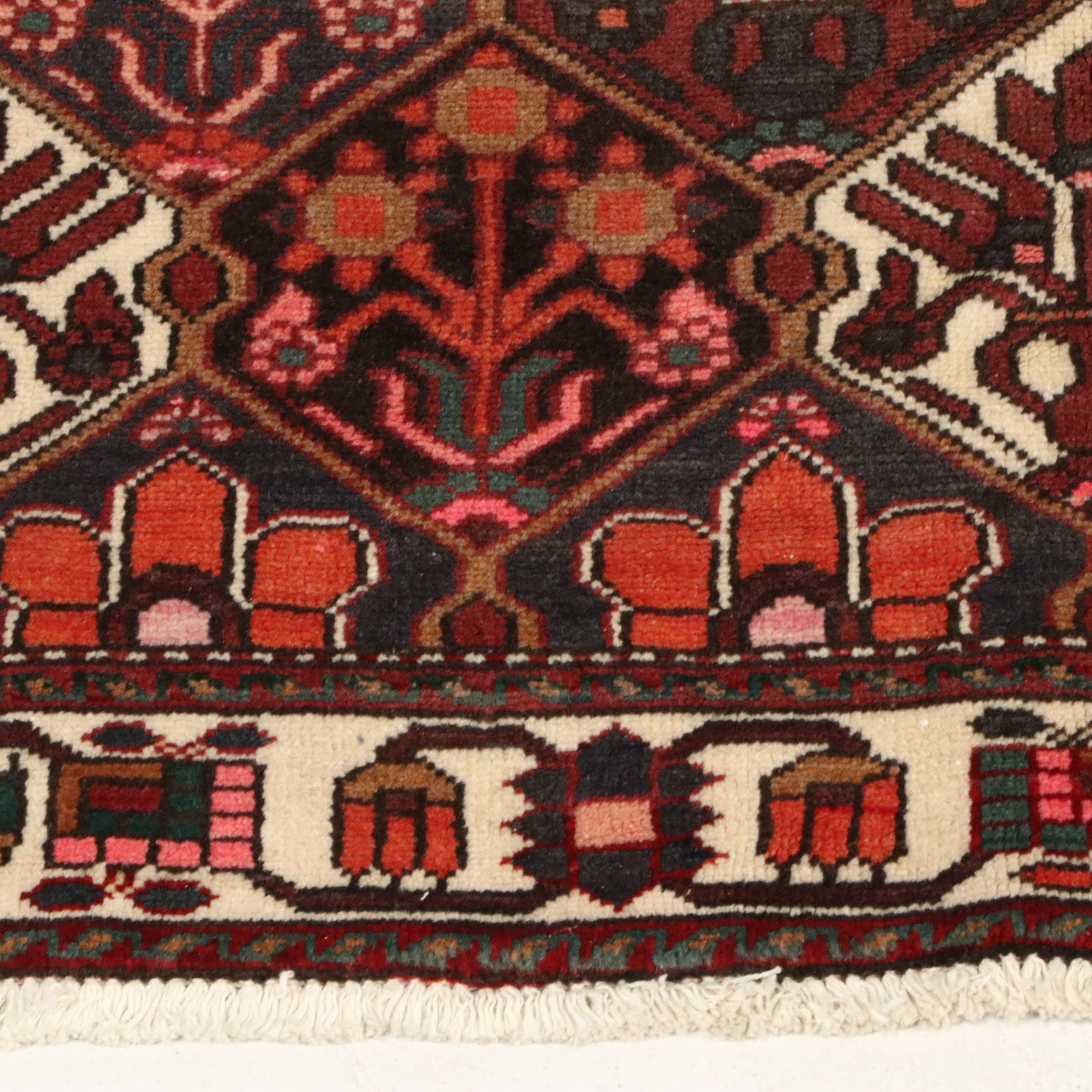 6'11 x 9'8 Hand-Knotted Persian Bakhtiari Area Rug