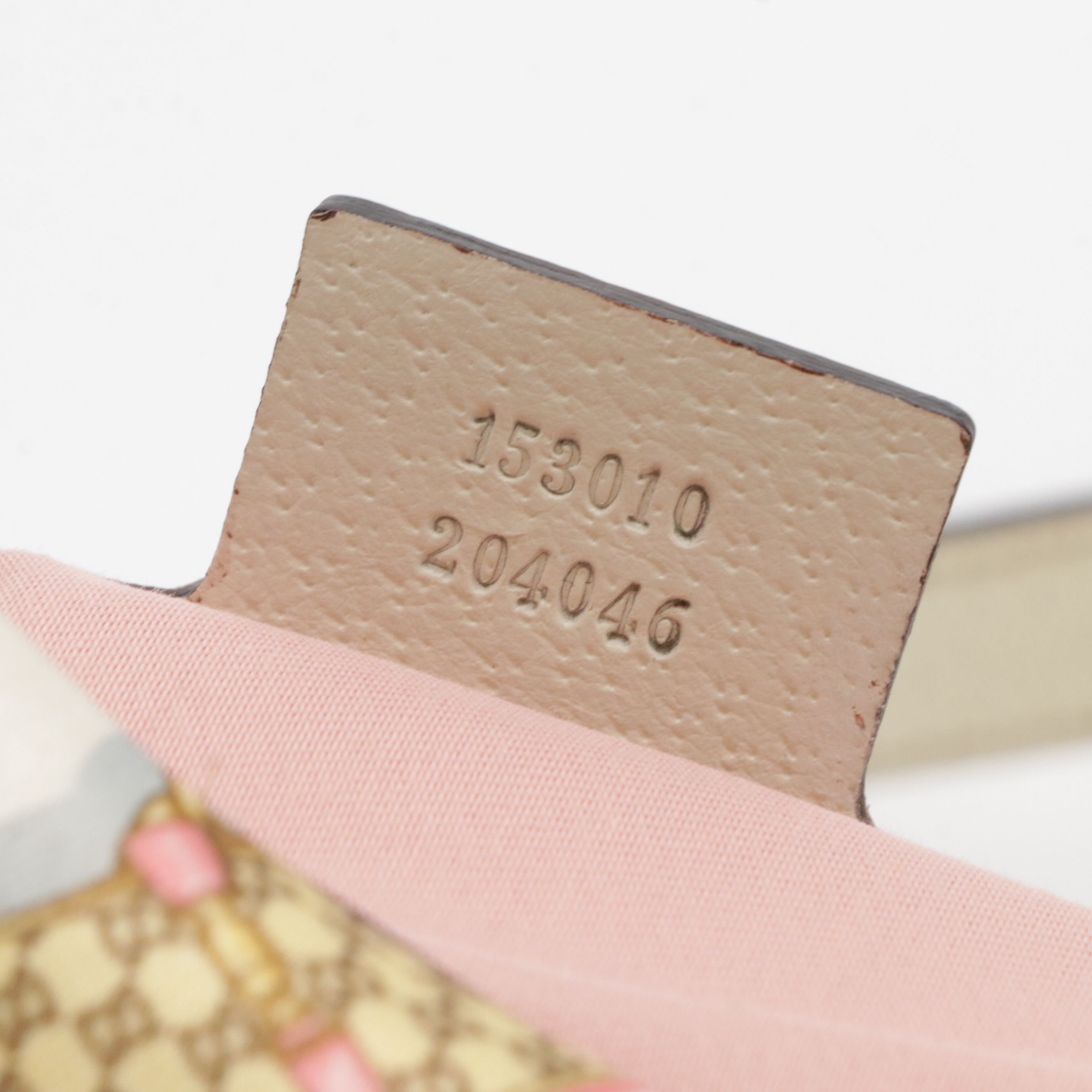 Gucci Chain Print Satin and Cinghiale Leather Charmy Hobo Bag