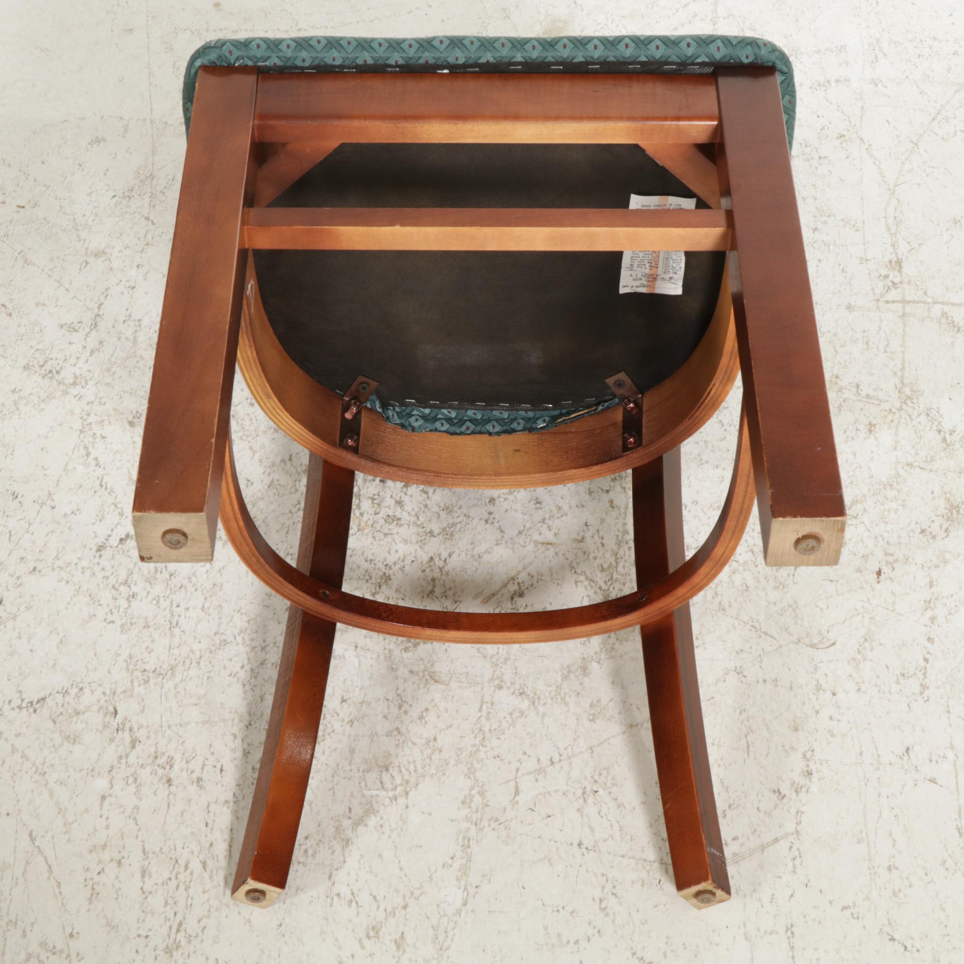 A.C. Furniture Upholstered Side Chair, Mid to Late 20th Century