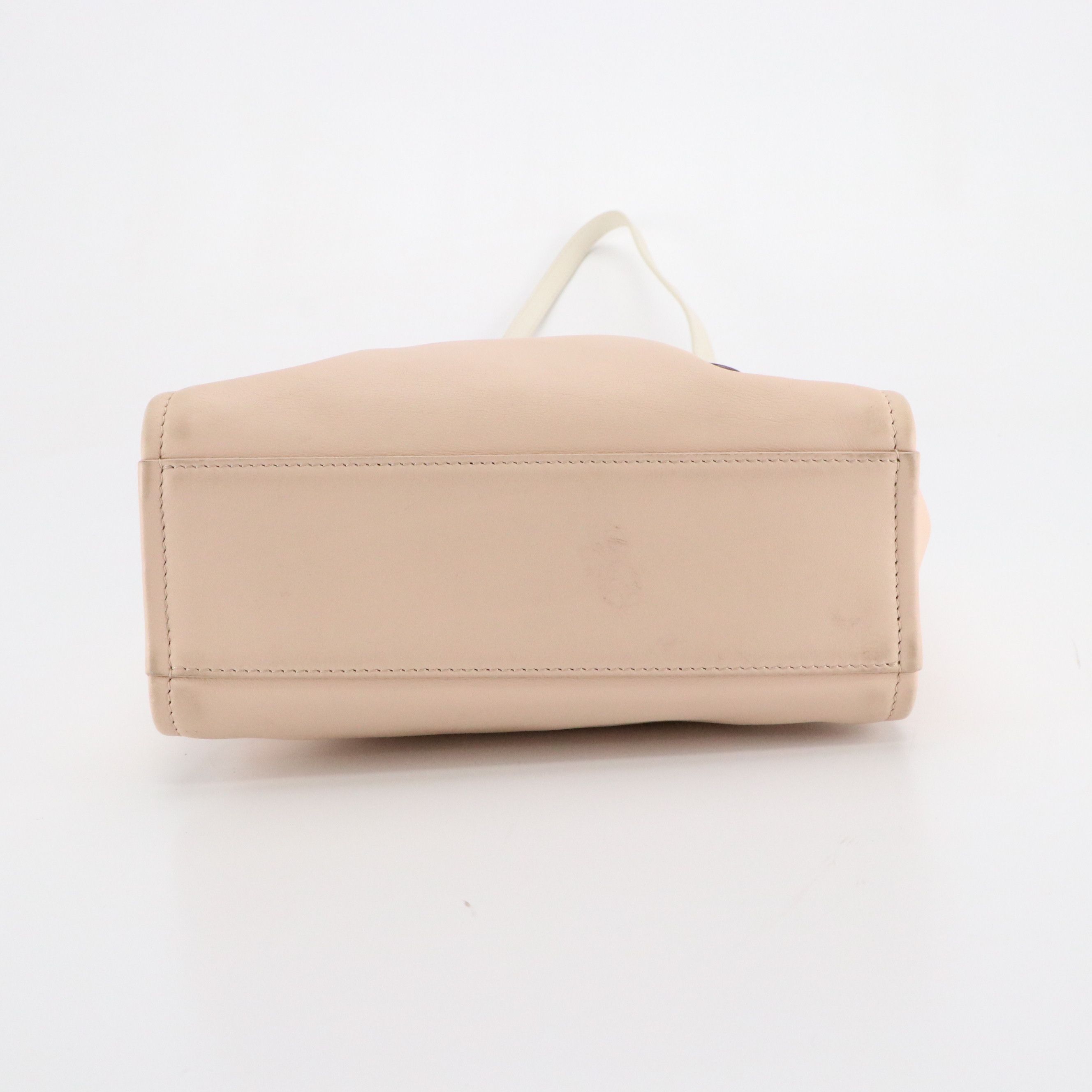 Chloé Small Joyce Two-Way Tote in Tricolor Calfskin Leather